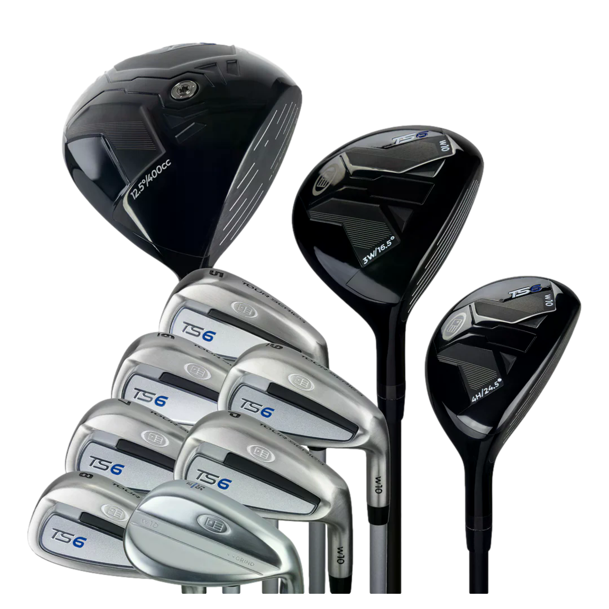 Tour Series 6 10-Club Set w/ Graphite Shafts (Clubs Only)