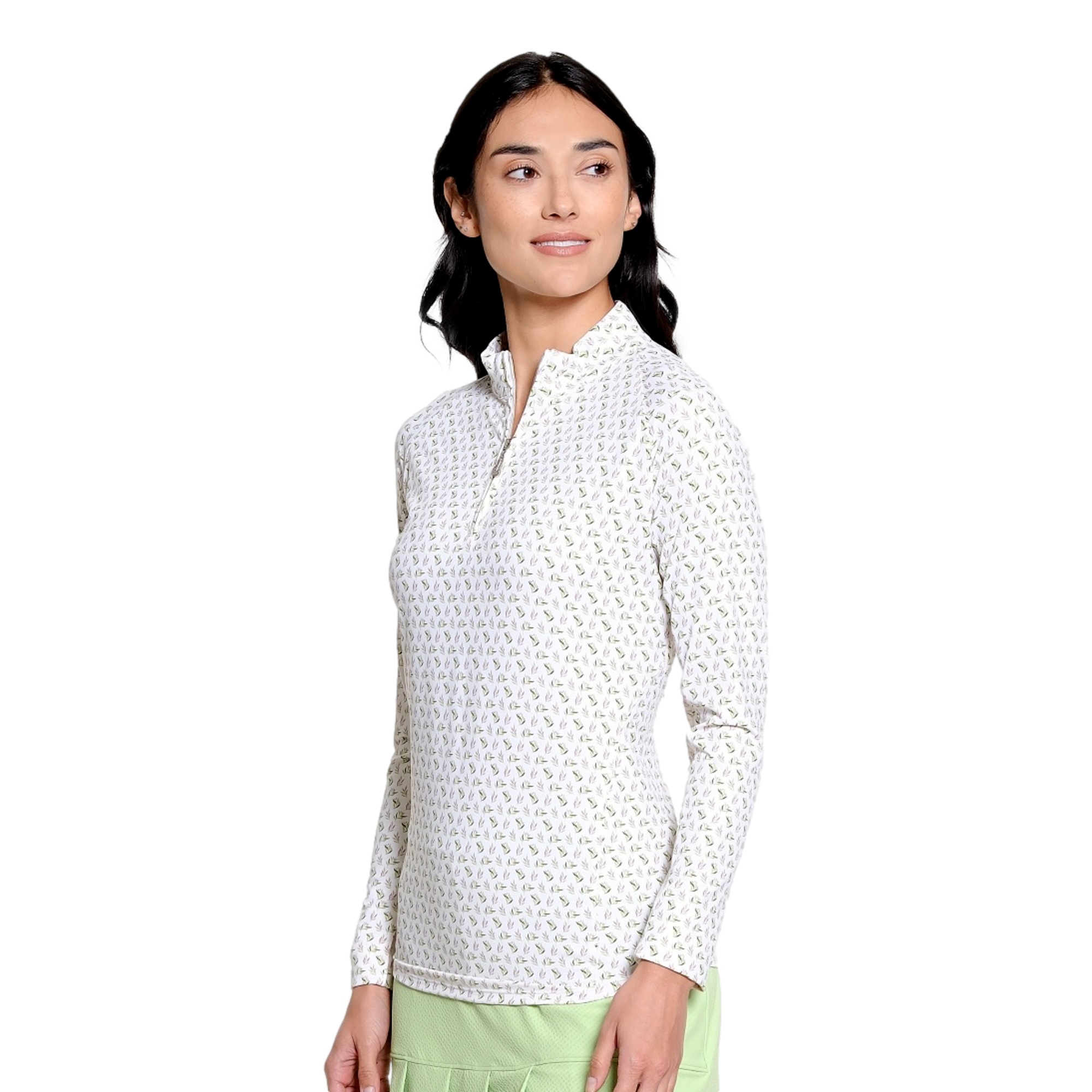 Tempo Mockneck Women's Golf Quarter Zip