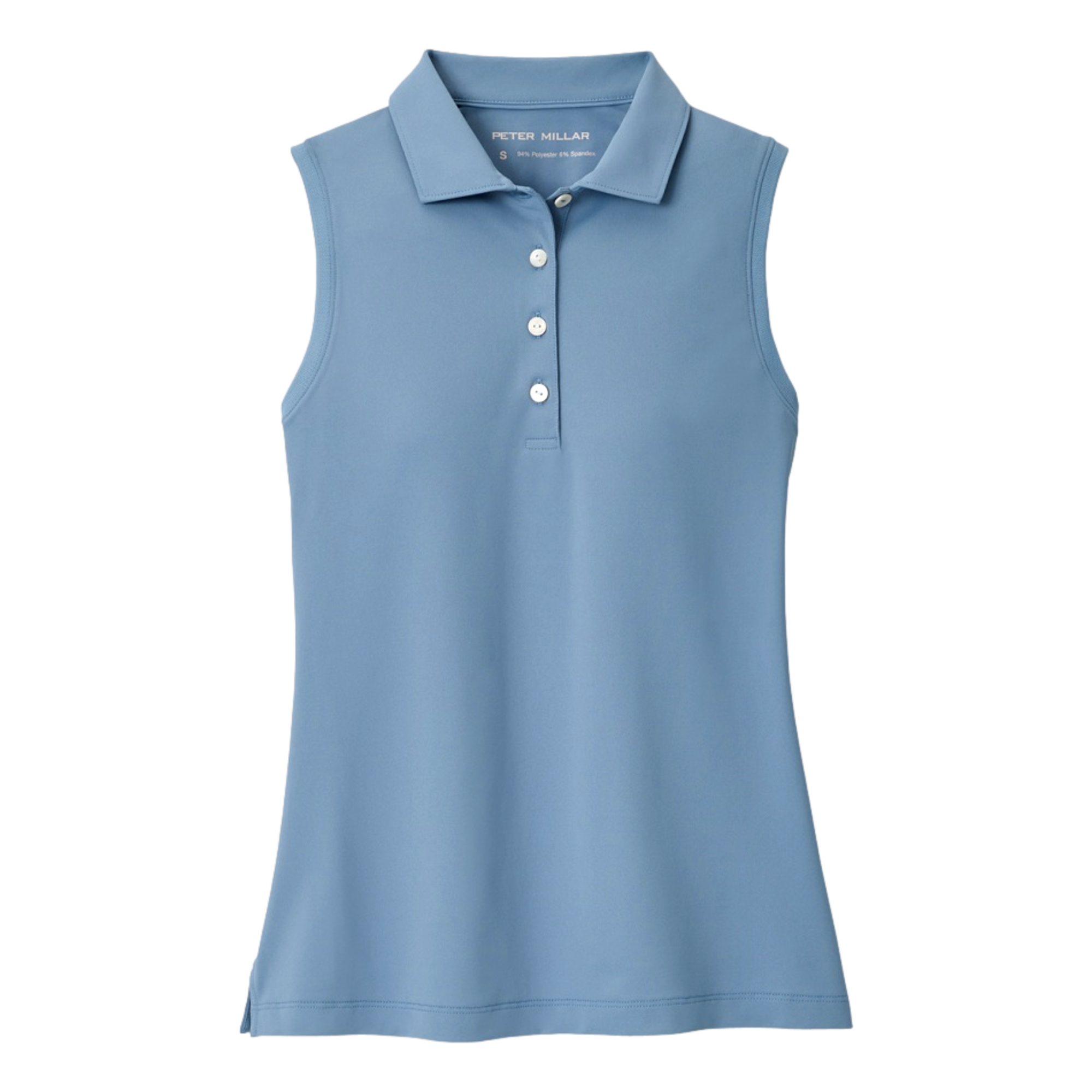 Banded Sport Mesh Women's Sleeveless Golf Polo