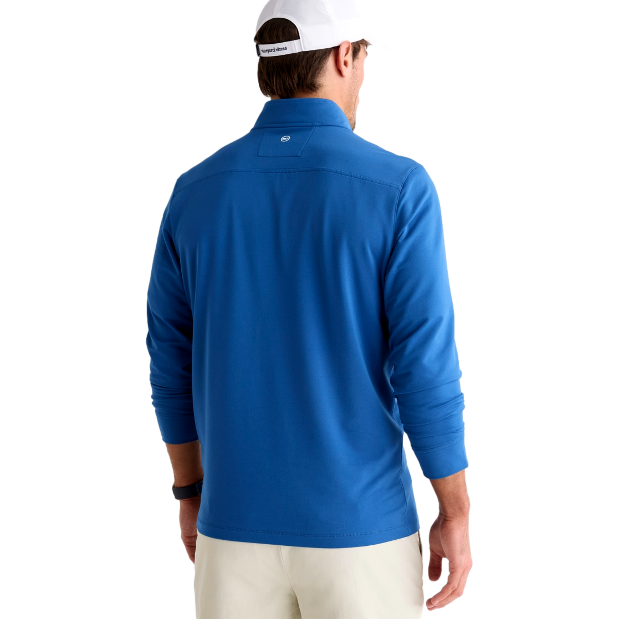 Performance Clubhouse Flag Men's Golf Quarter Zip