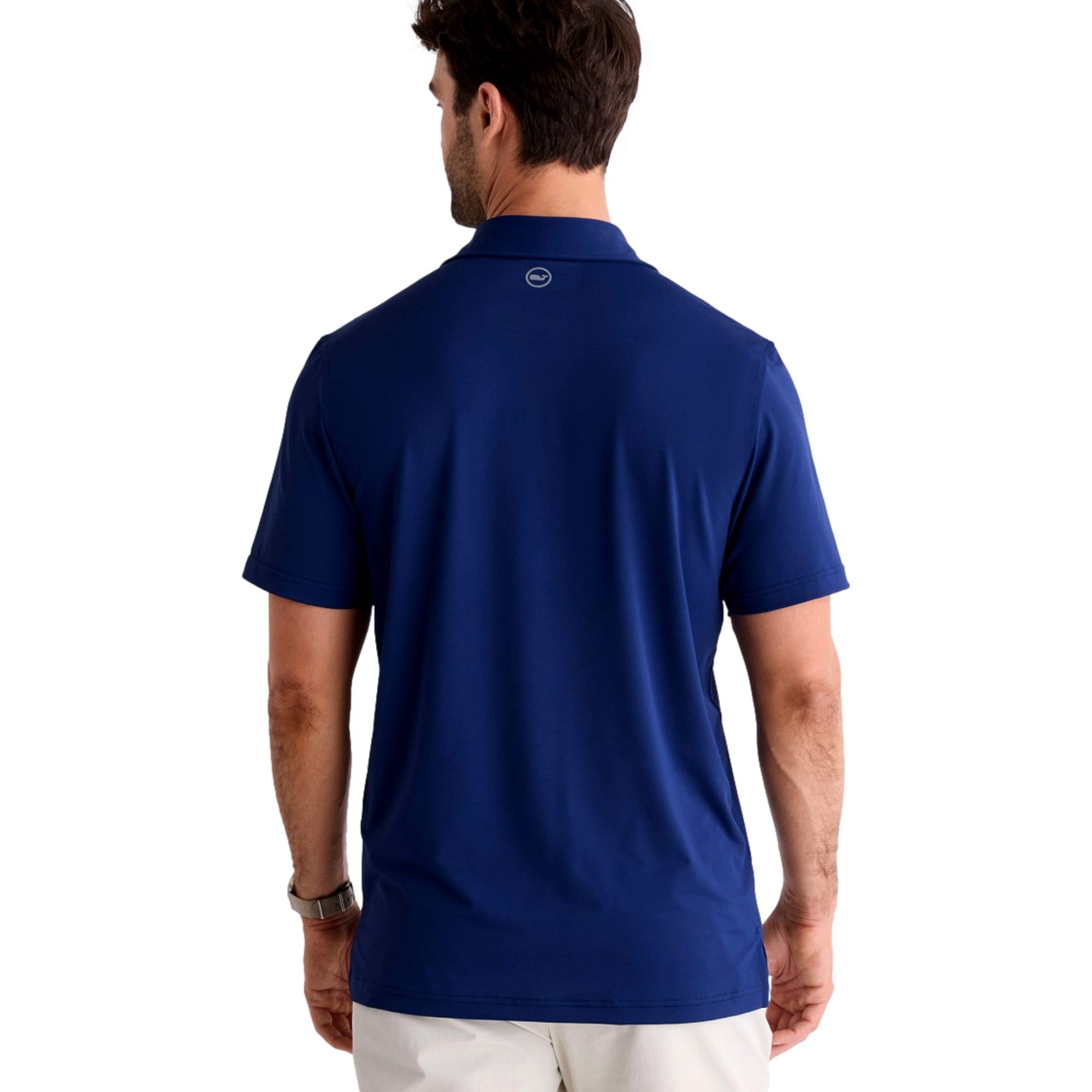 Performance American Flag Solid Sankaty Men's Golf Polo Shirt