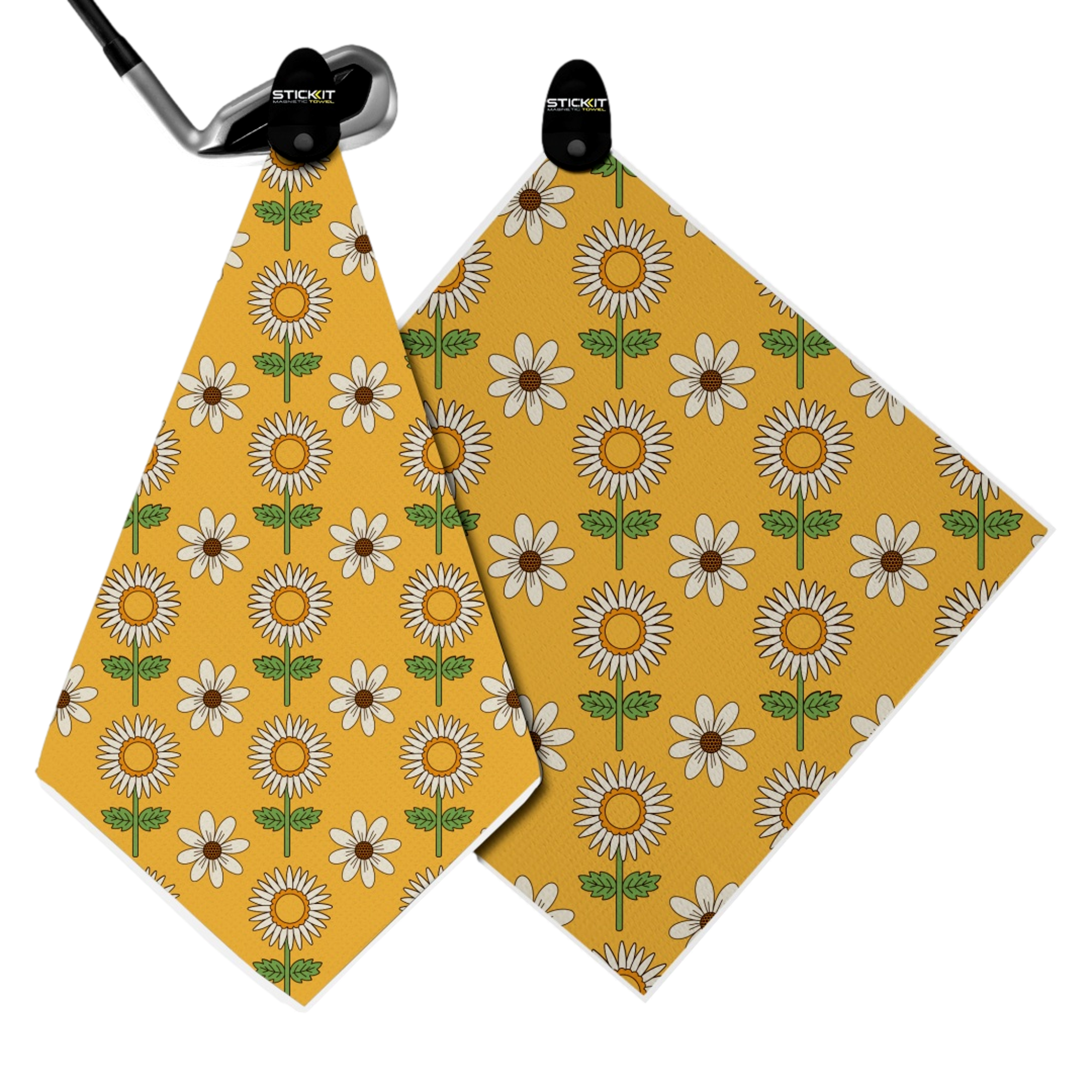 Magnetic Dandelion Golf Towel