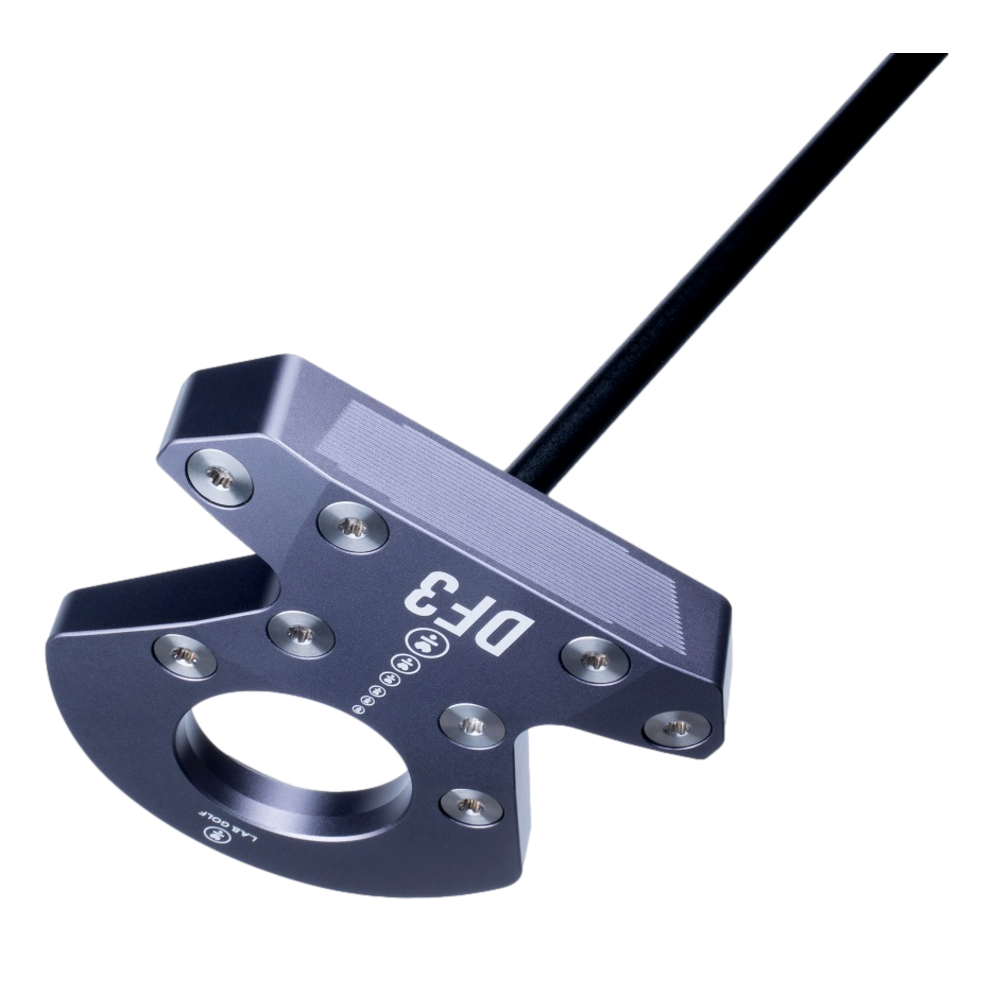 DF3 Premium Stock Charcoal Putter w/ ACCRA Shaft