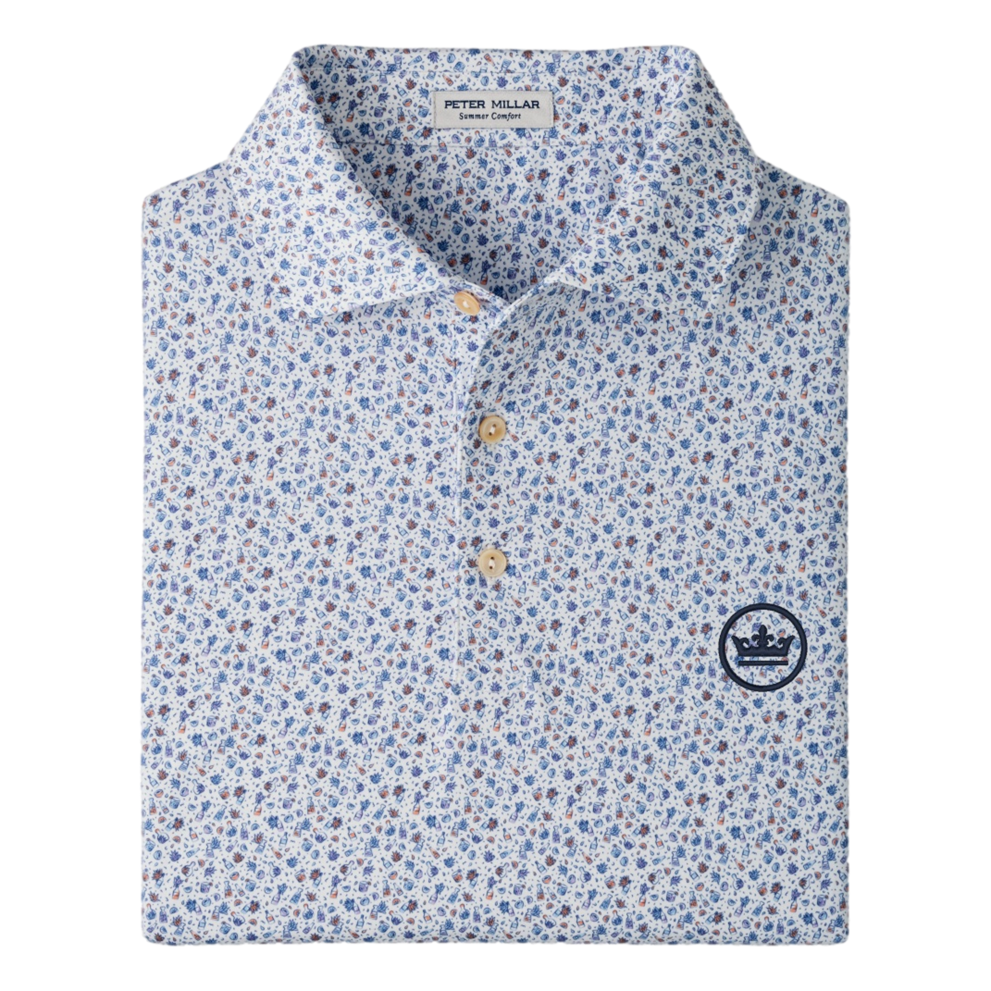 Ranch Water Performance Jersey Men's Golf Polo Shirt