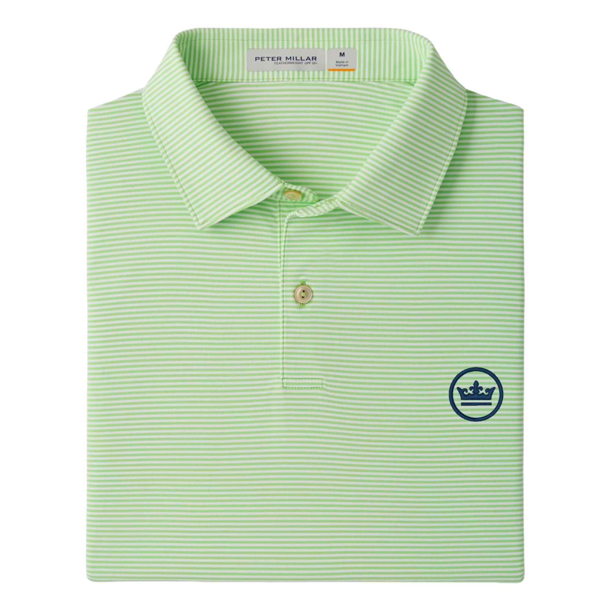 Market Stripe Featherweight Performance Men's Golf Polo Shirt