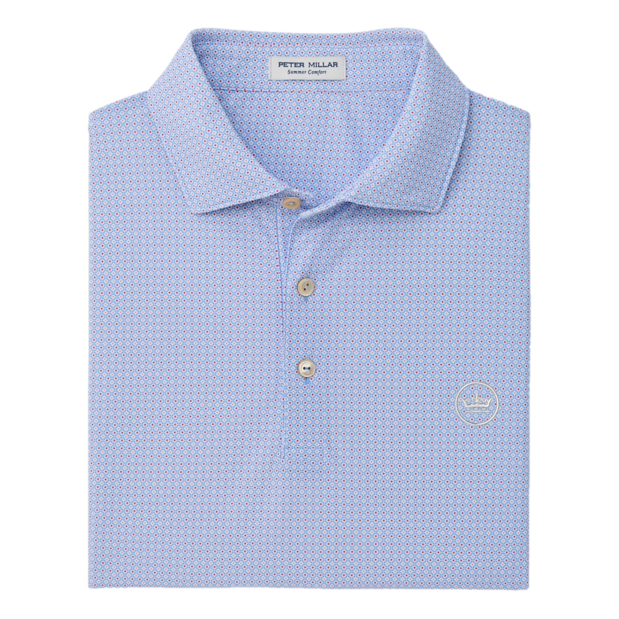 Mosaic Performance Mesh Men's Golf Polo Shirt