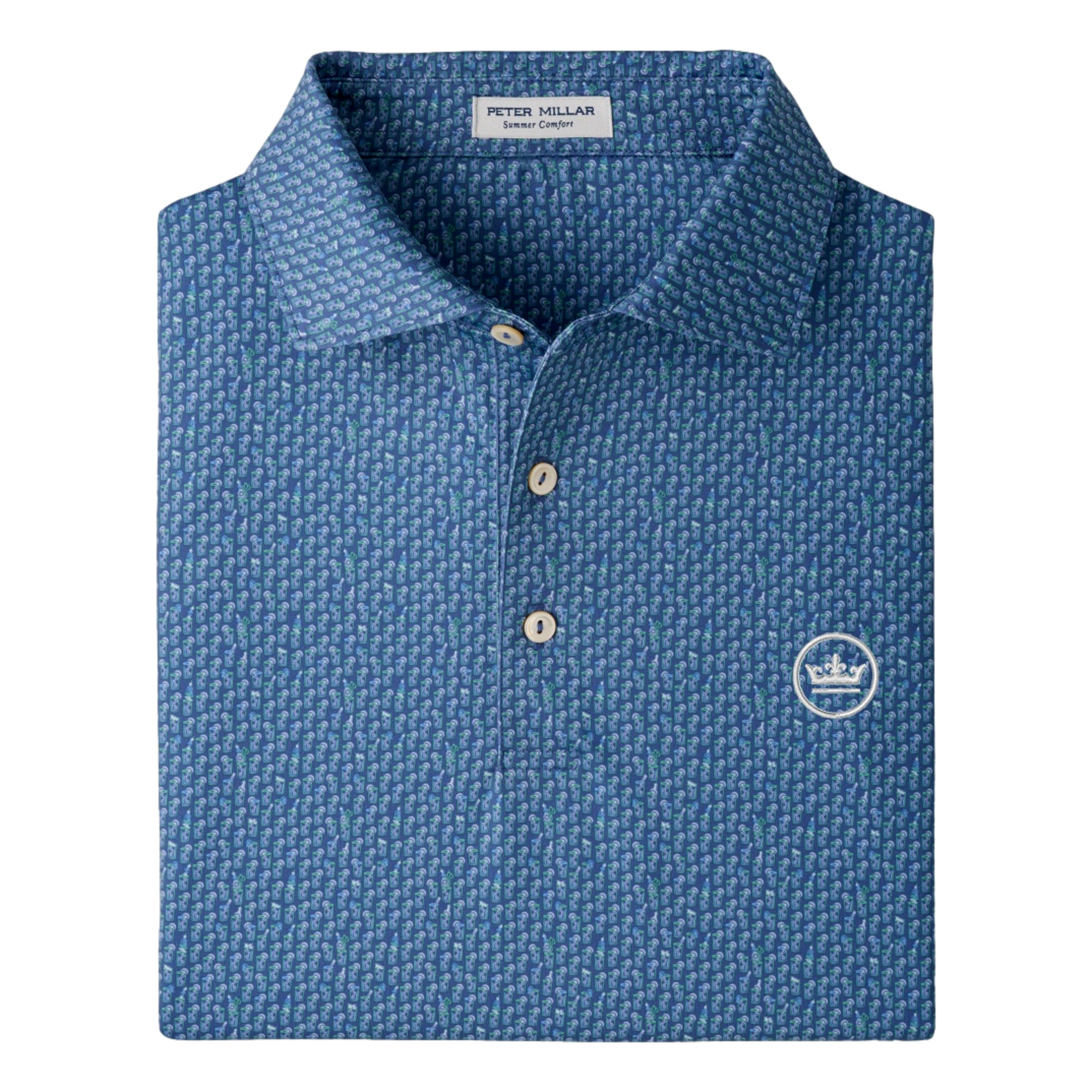 Bloody Mary Bar Jersey Men's Golf Polo Shirt