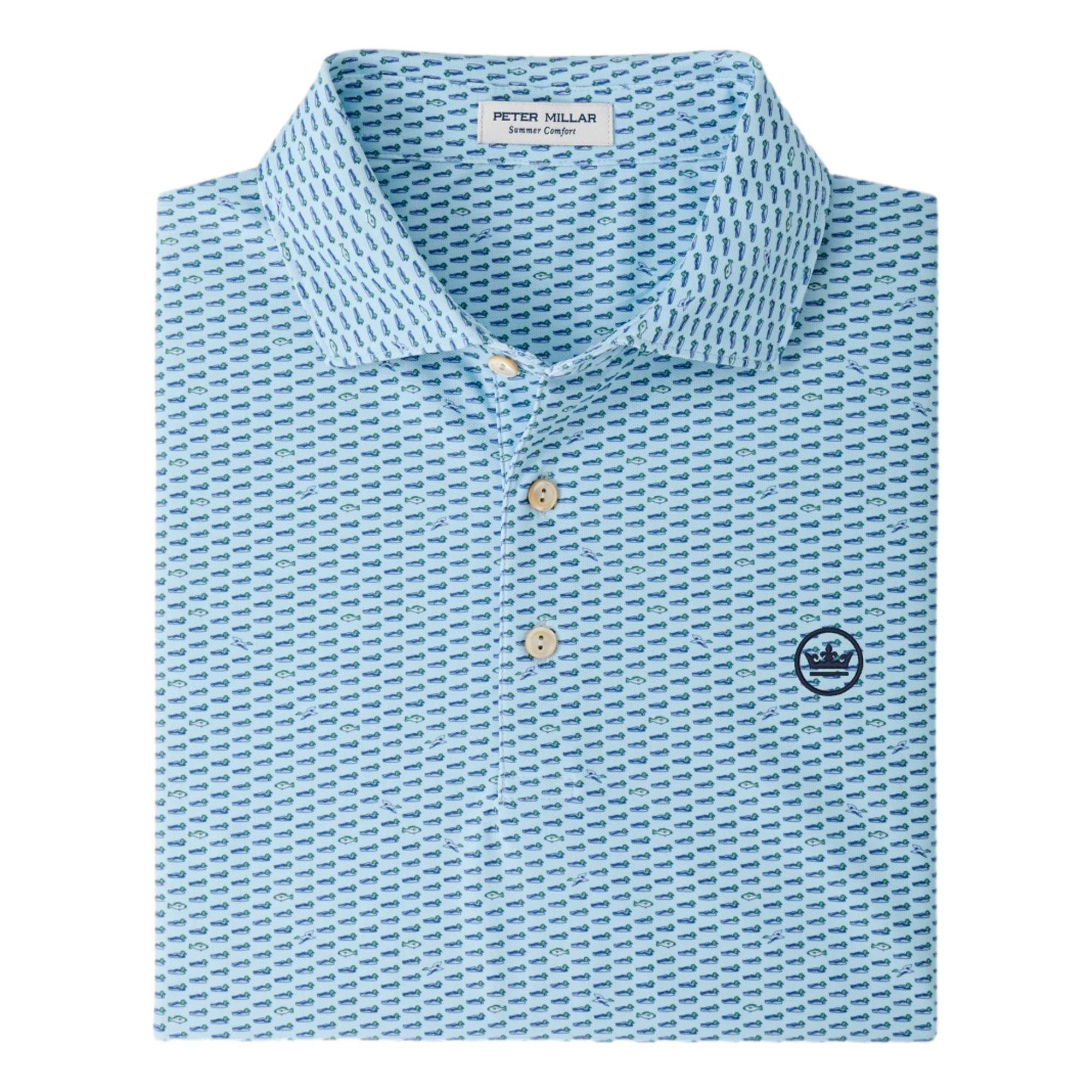 Duck Season  Performance Men's Golf Polo Shirt