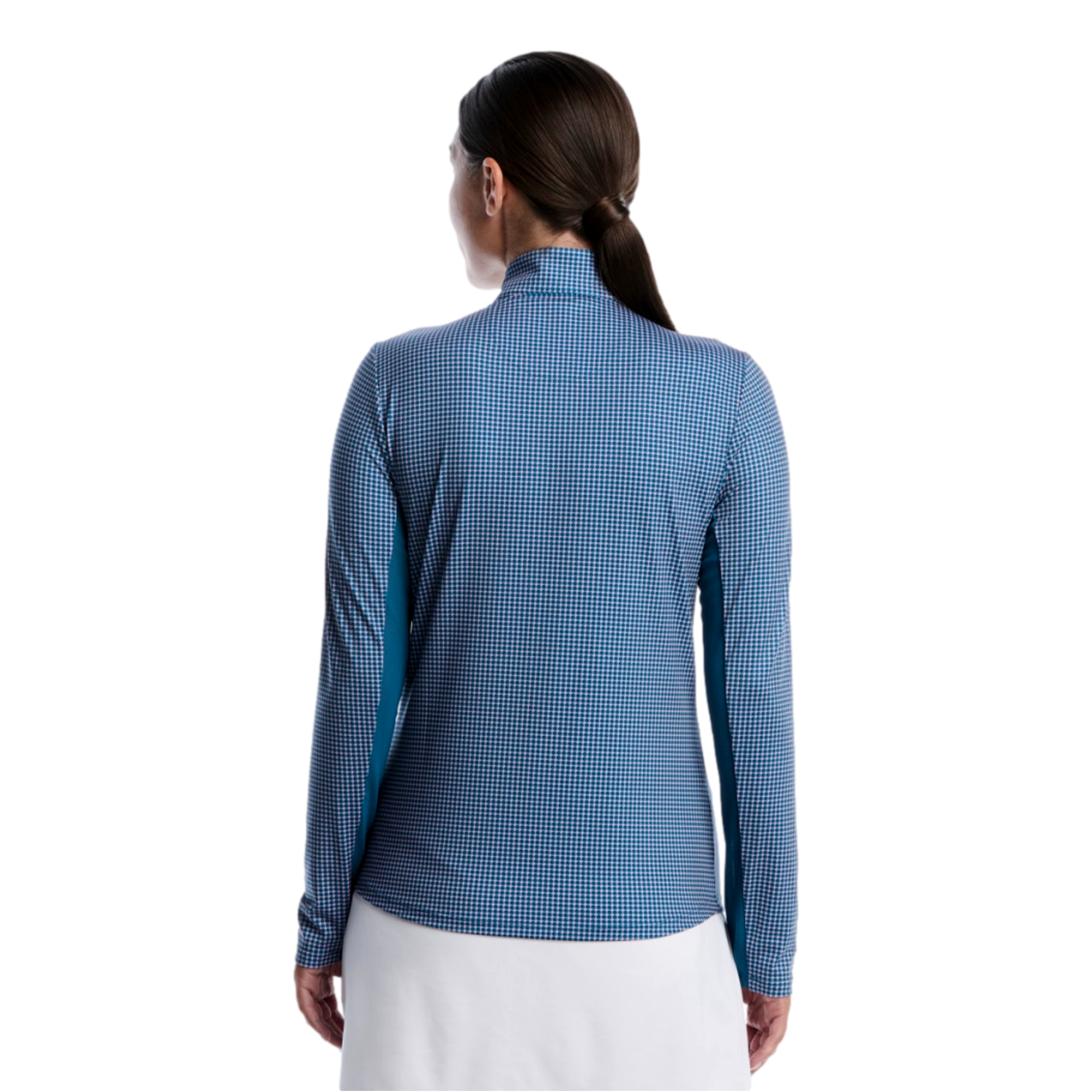 Circle Geo Sun Protection Women's Golf Quarter Zip