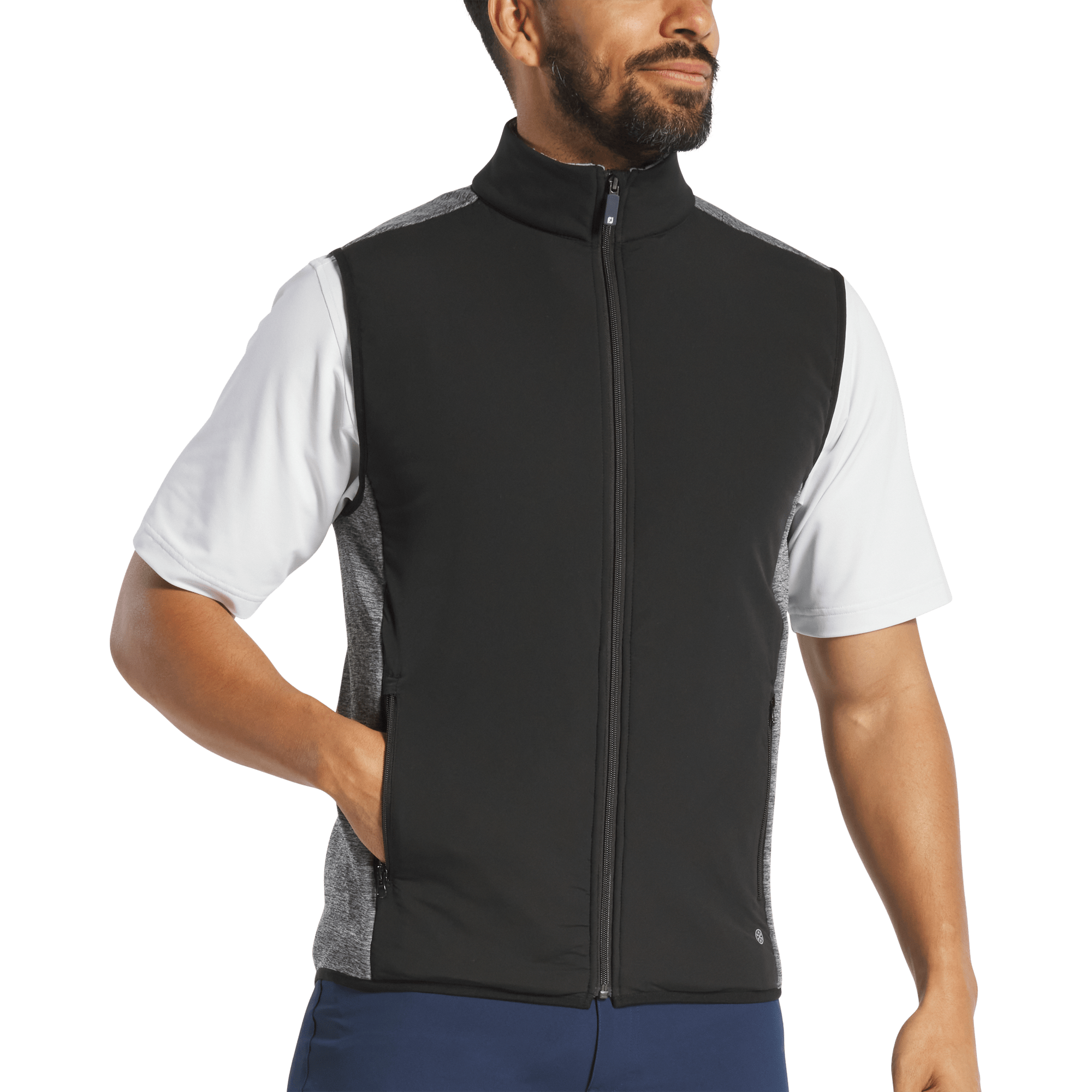 Thermo Hybrid Men's Full Zip Golf Vest