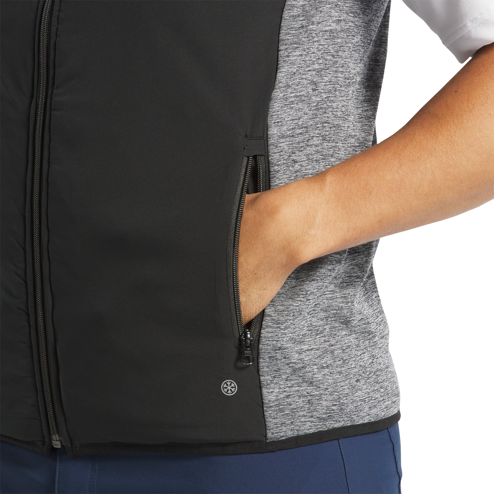 Thermo Hybrid Men's Full Zip Golf Vest