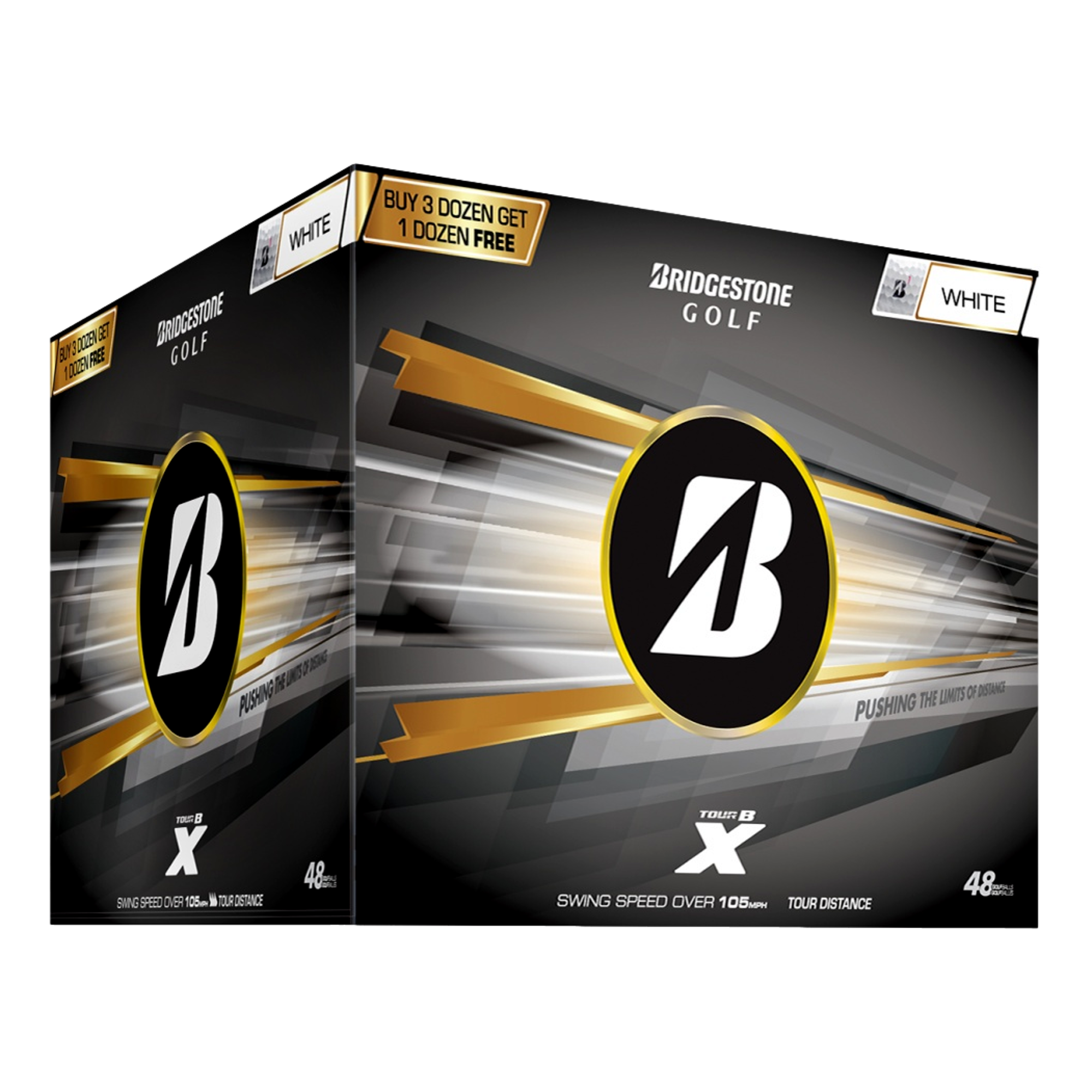 Tour B X Quadfecta Golf Balls