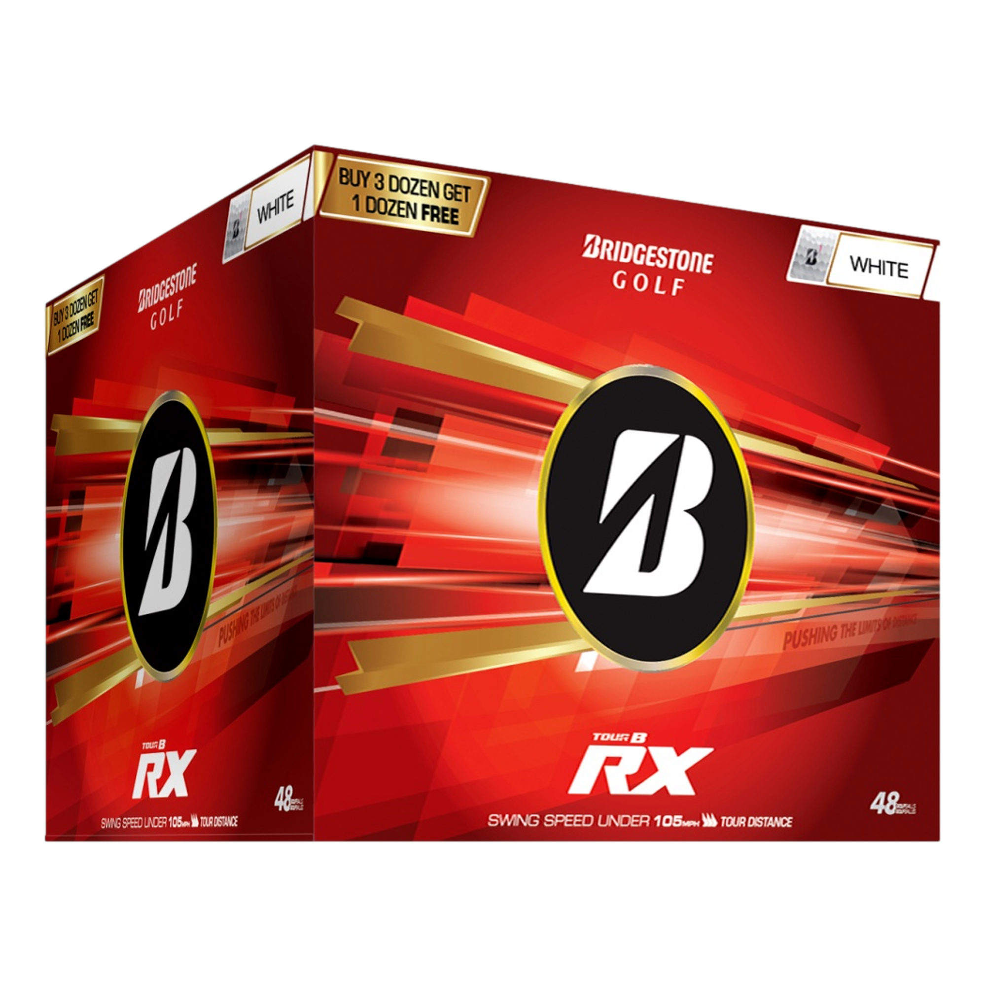 Tour B RX Quadfecta Golf Balls
