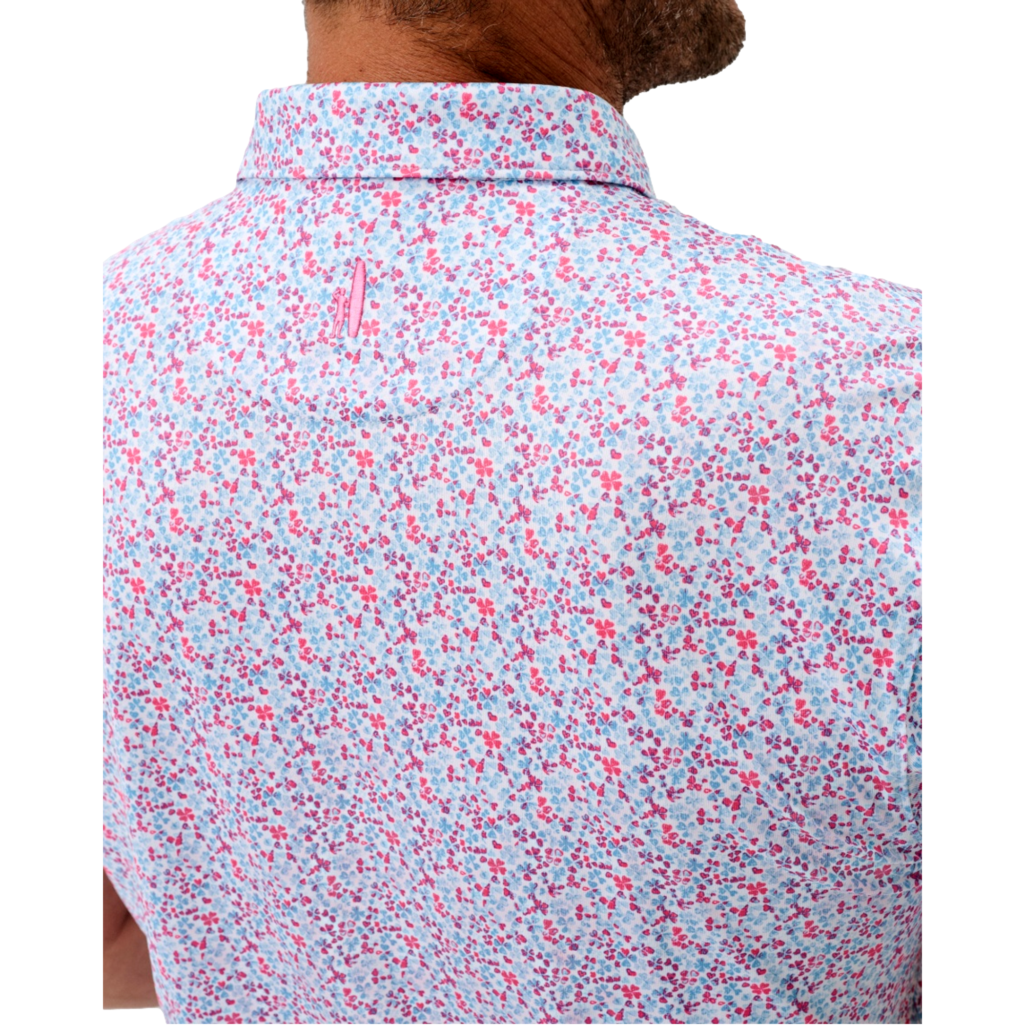 Charmer Print Men's Golf Polo Shirt