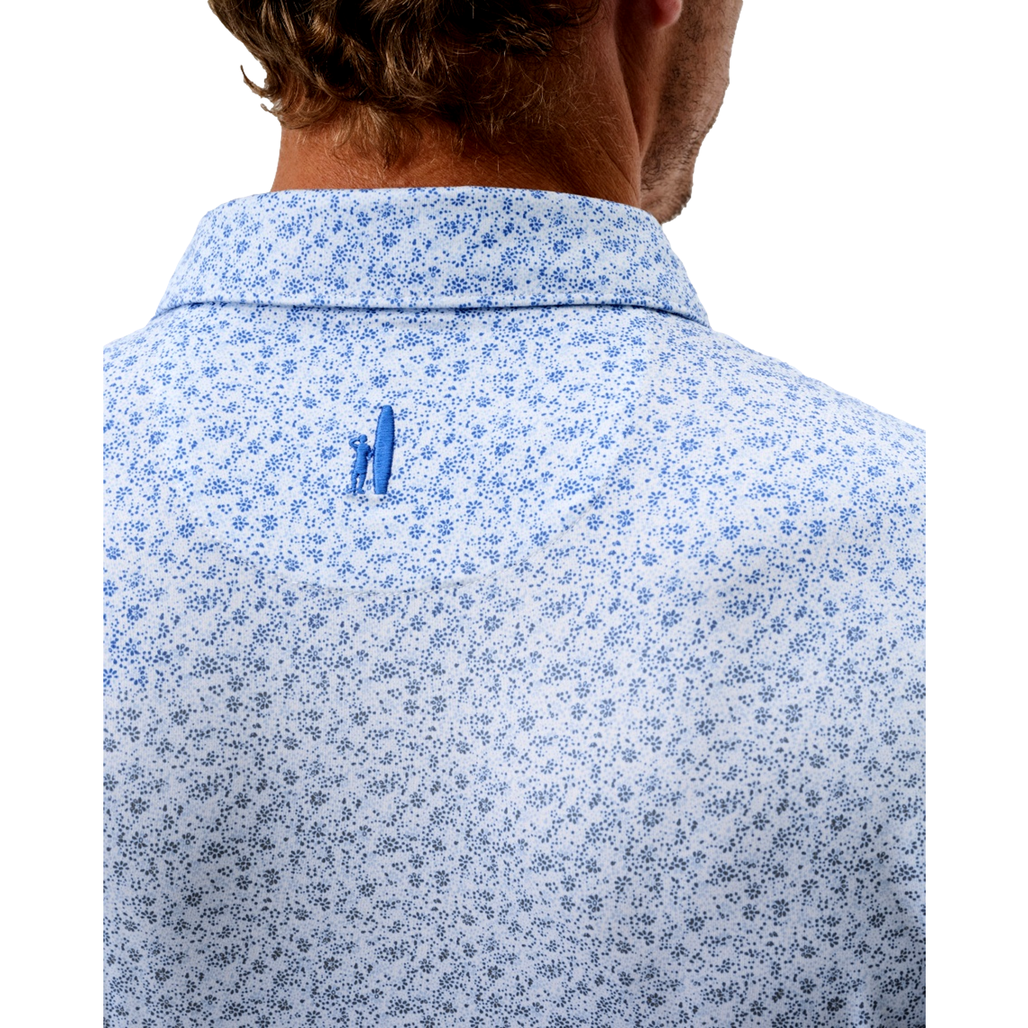 Marietta Print Men's Golf Polo Shirt