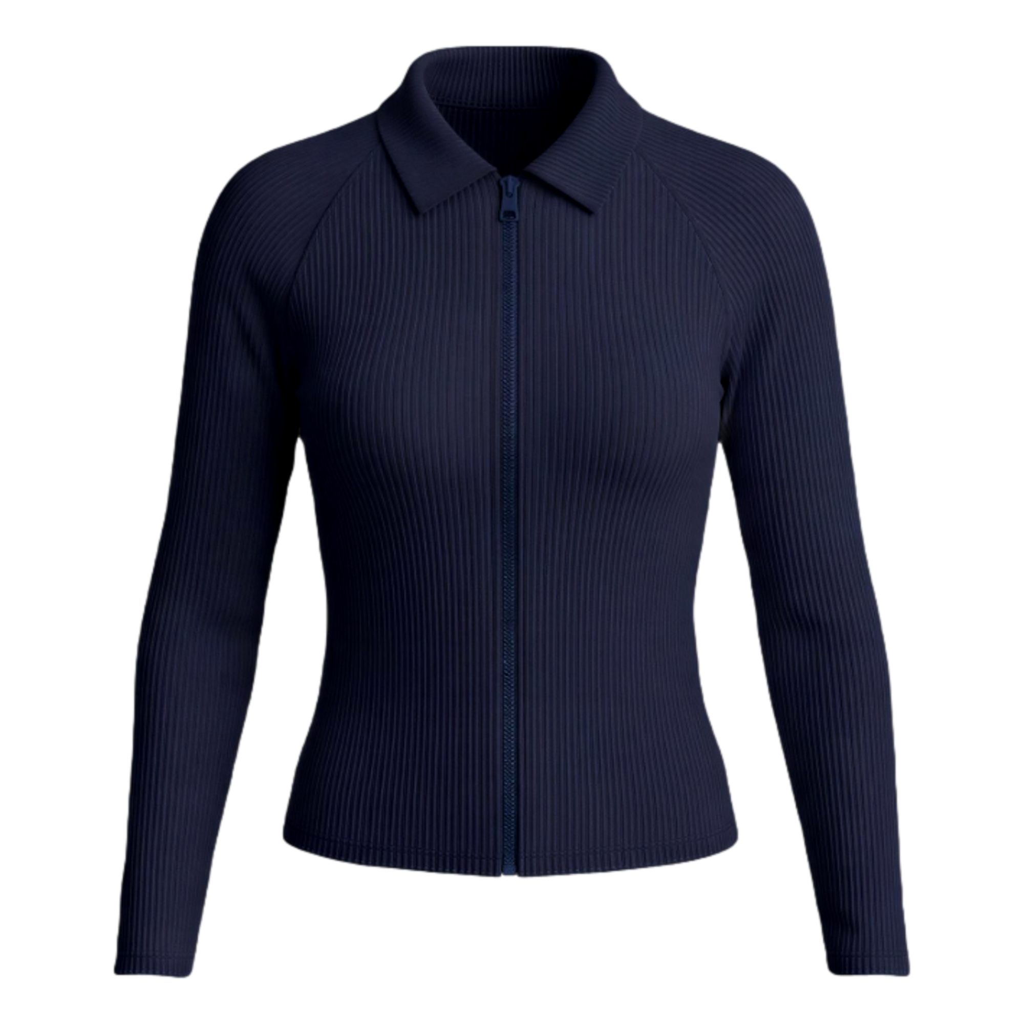 Full Zip Women's Golf Sweater
