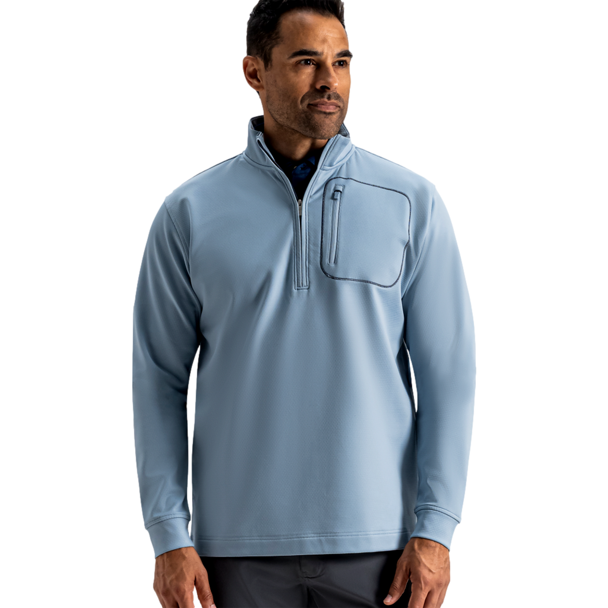 ThermoSeries Textured  Men's Golf Quarter Zip