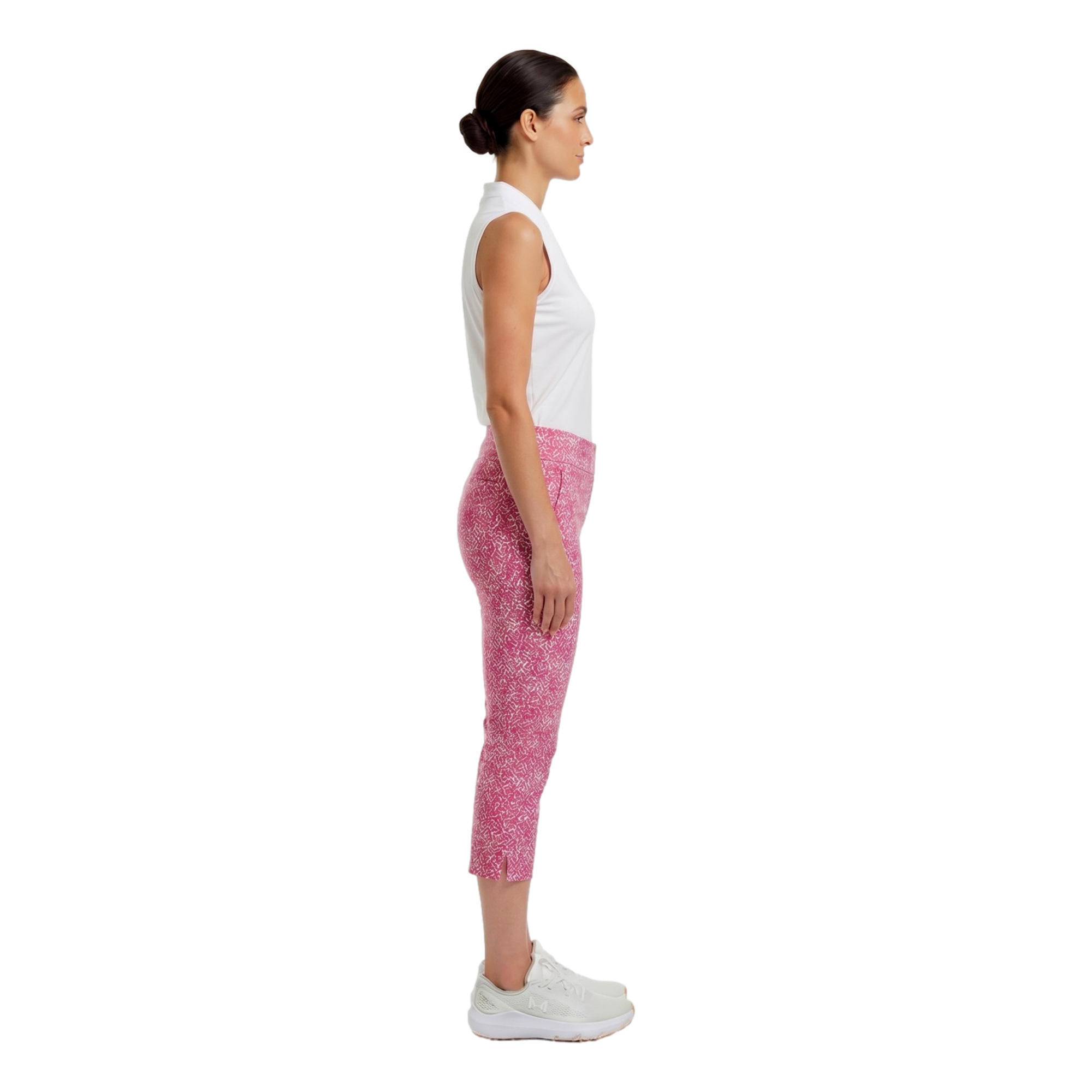 Mesh Blossom Techno 24" Women's Golf Capri Pants
