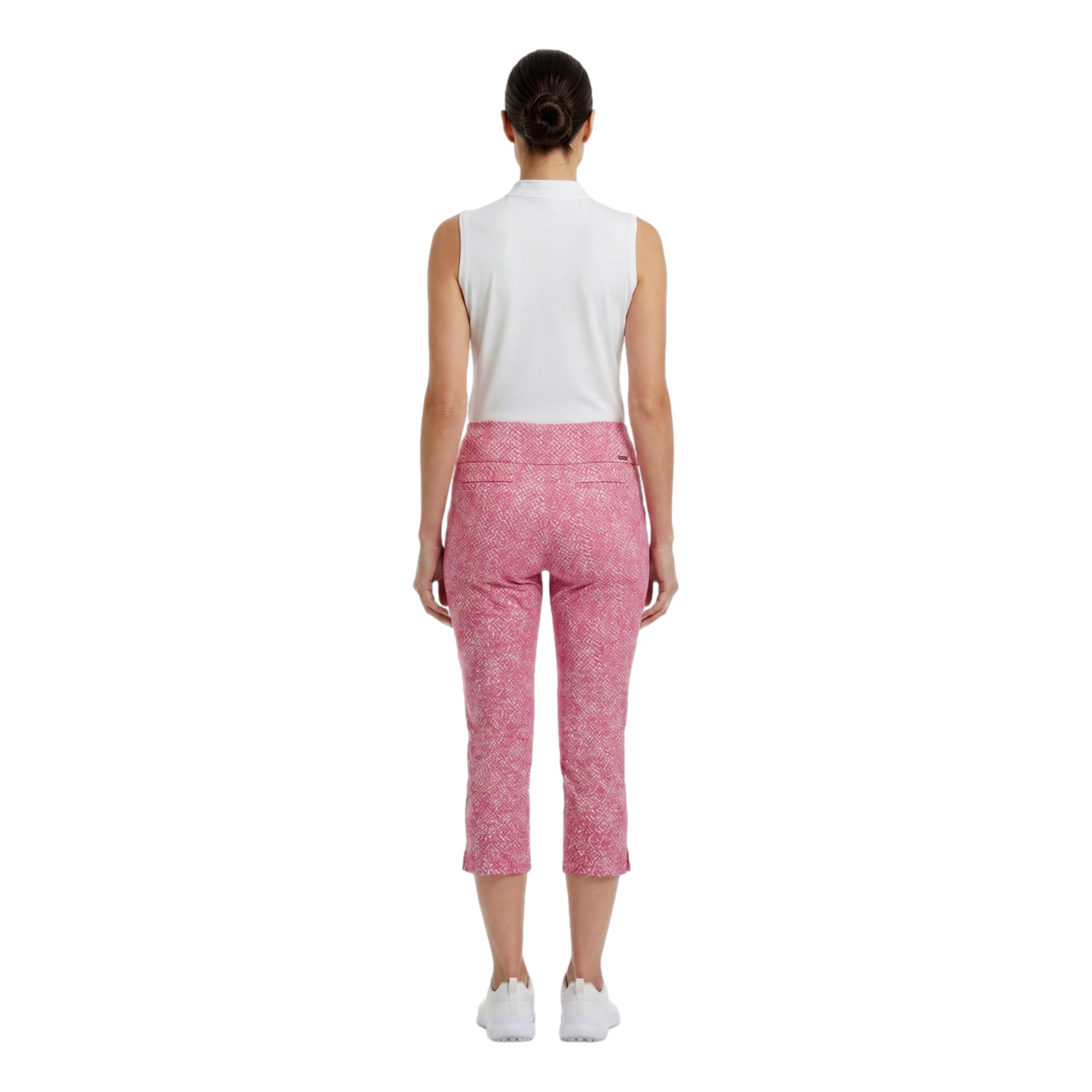 Mesh Blossom Techno 24" Women's Golf Capri Pants