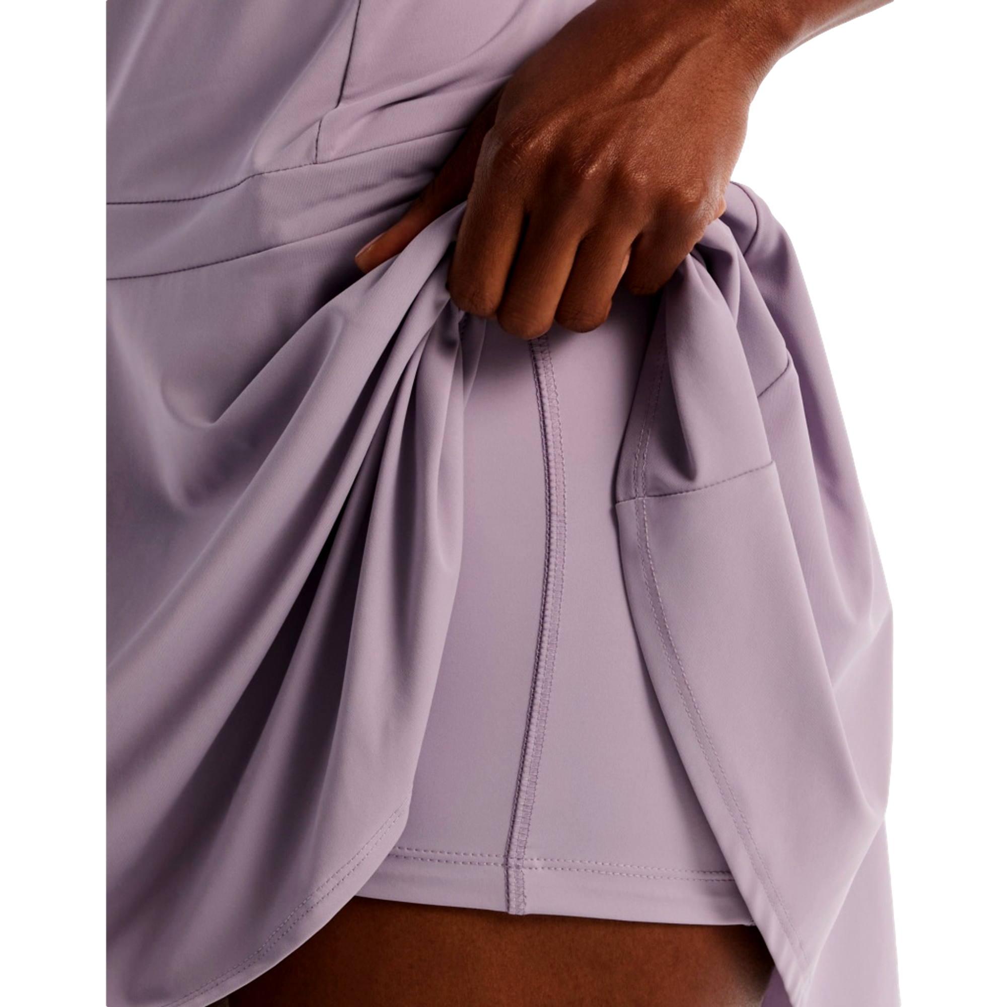 Printed Collar Women's Short Sleeve Golf Dress