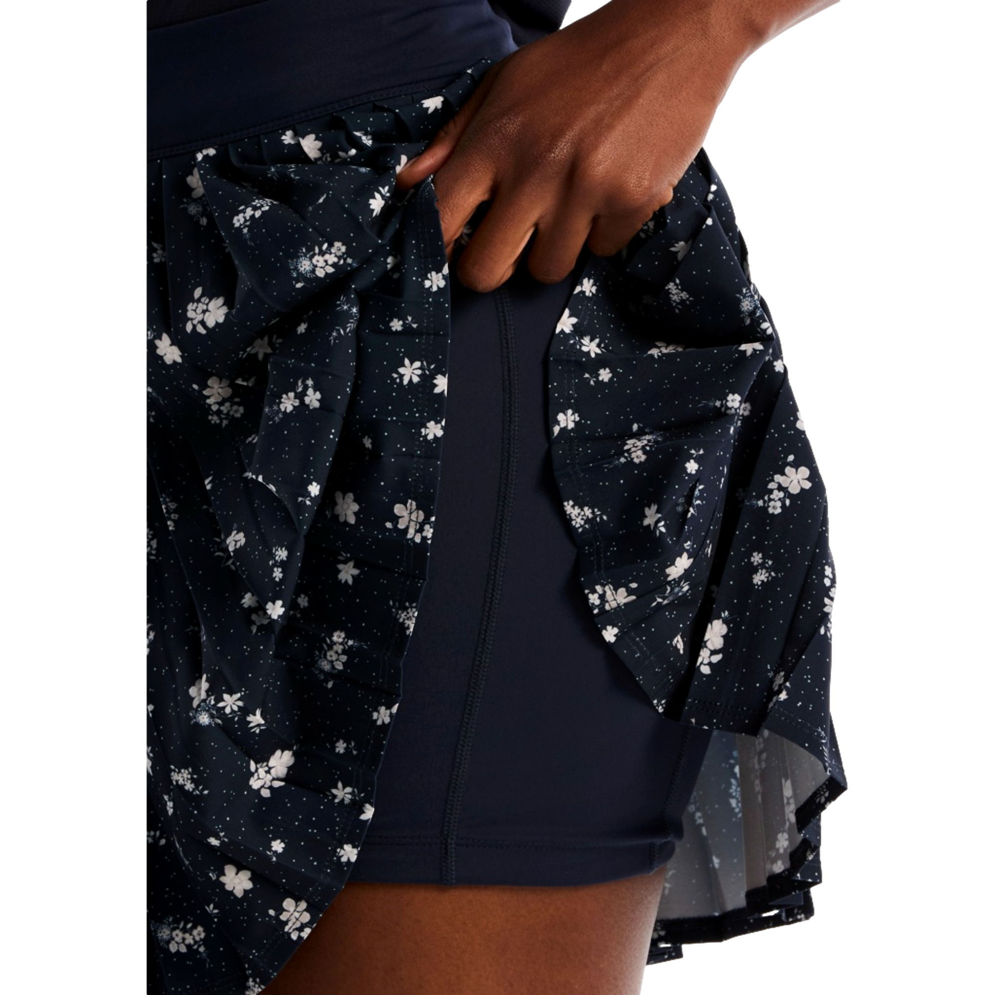 Floral Women's 16" Pleated Golf Skort
