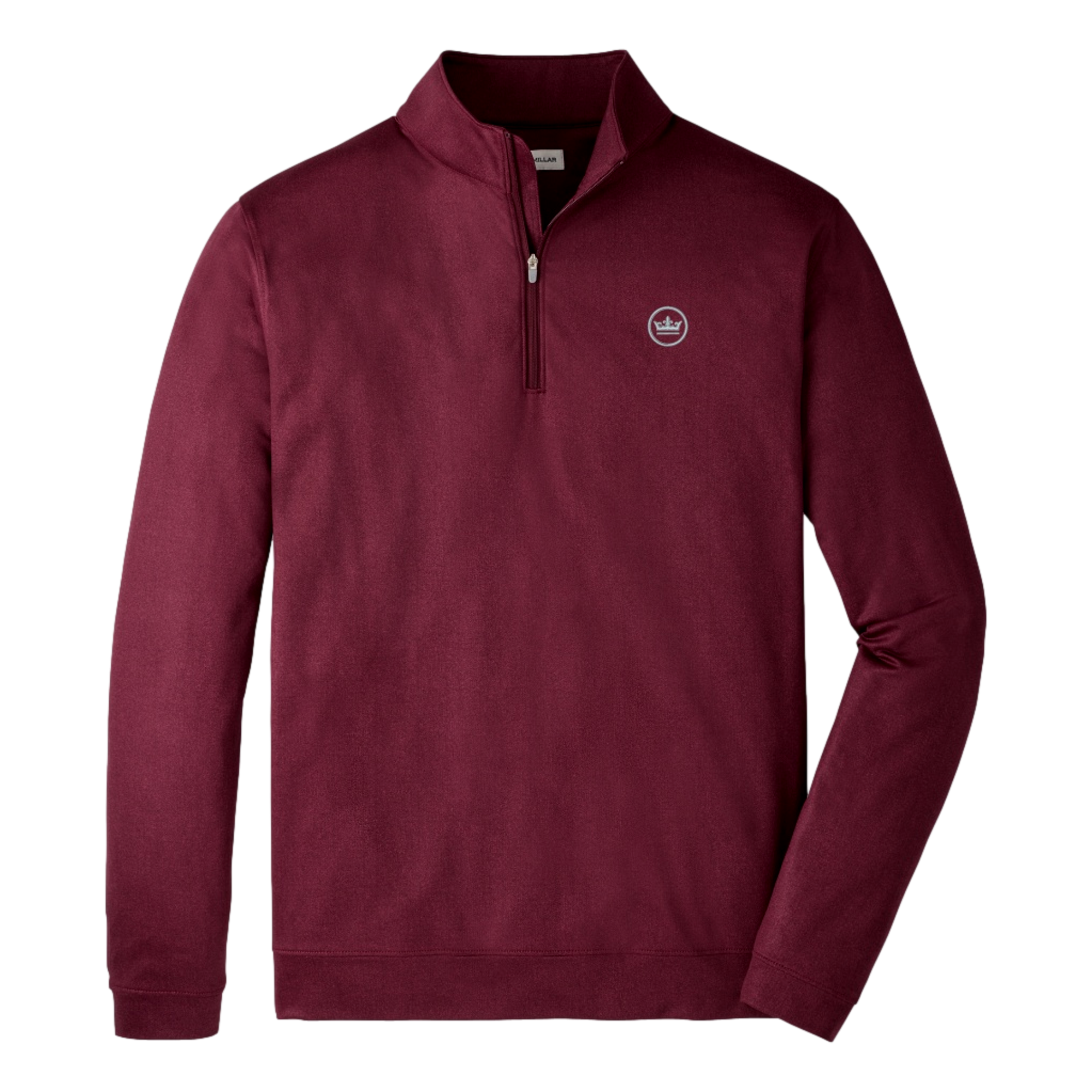 Perth Herringbone Performance Men's Golf Quarter Zip