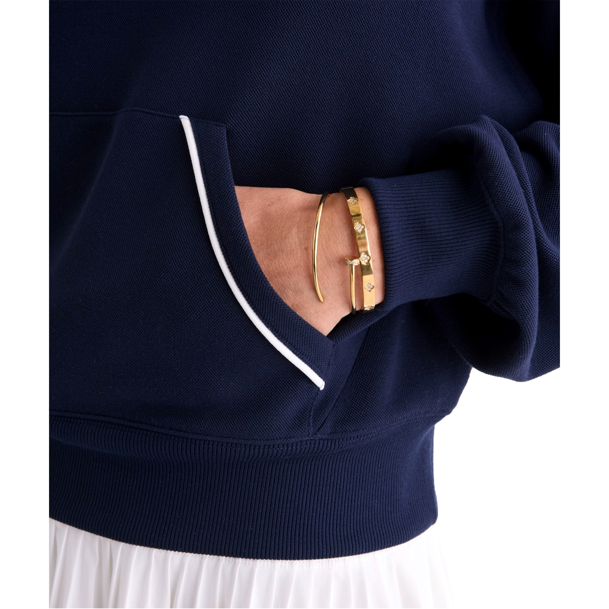 Performance Pique Women's Golf Pullover Sweatshirt