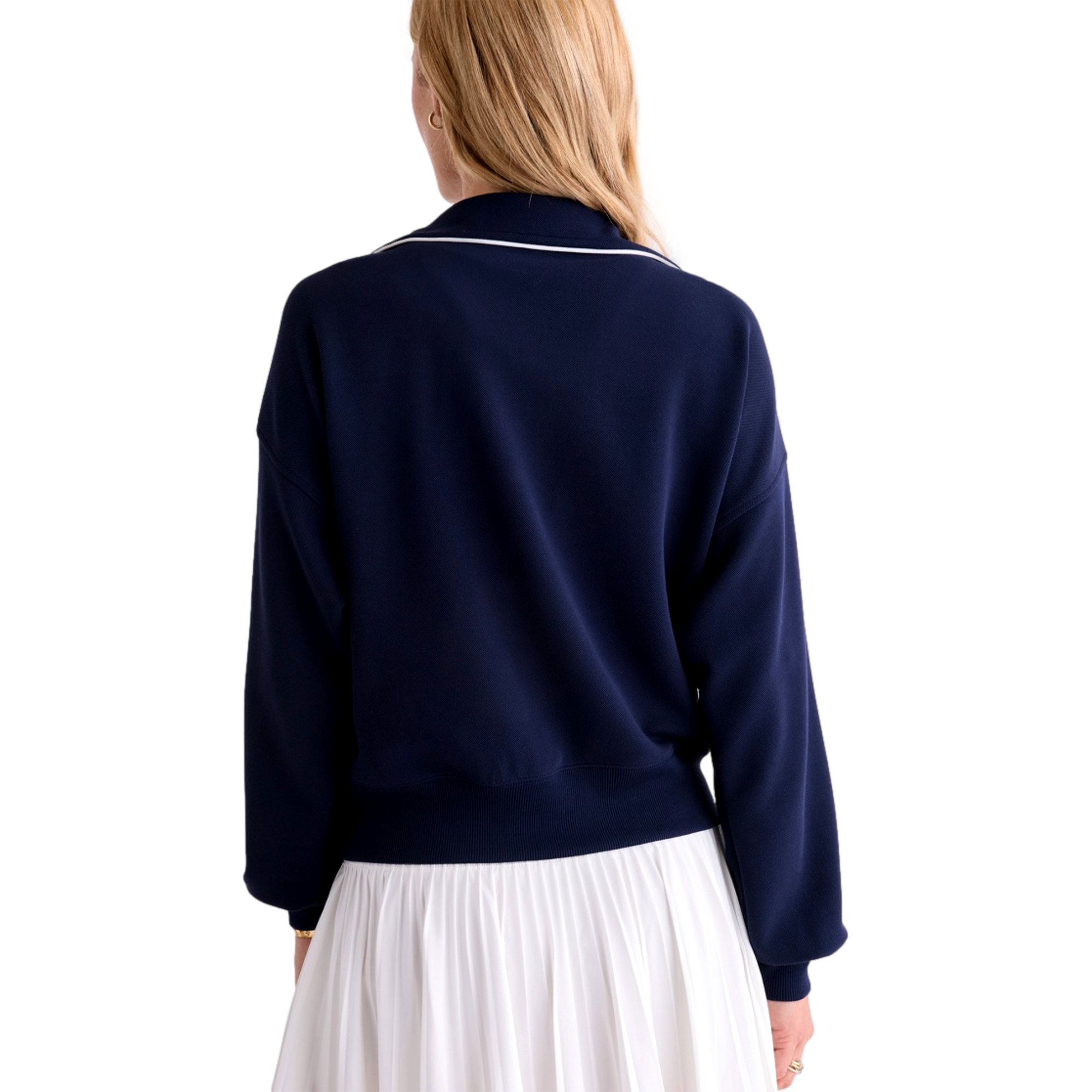 Performance Pique Women's Golf Pullover Sweatshirt