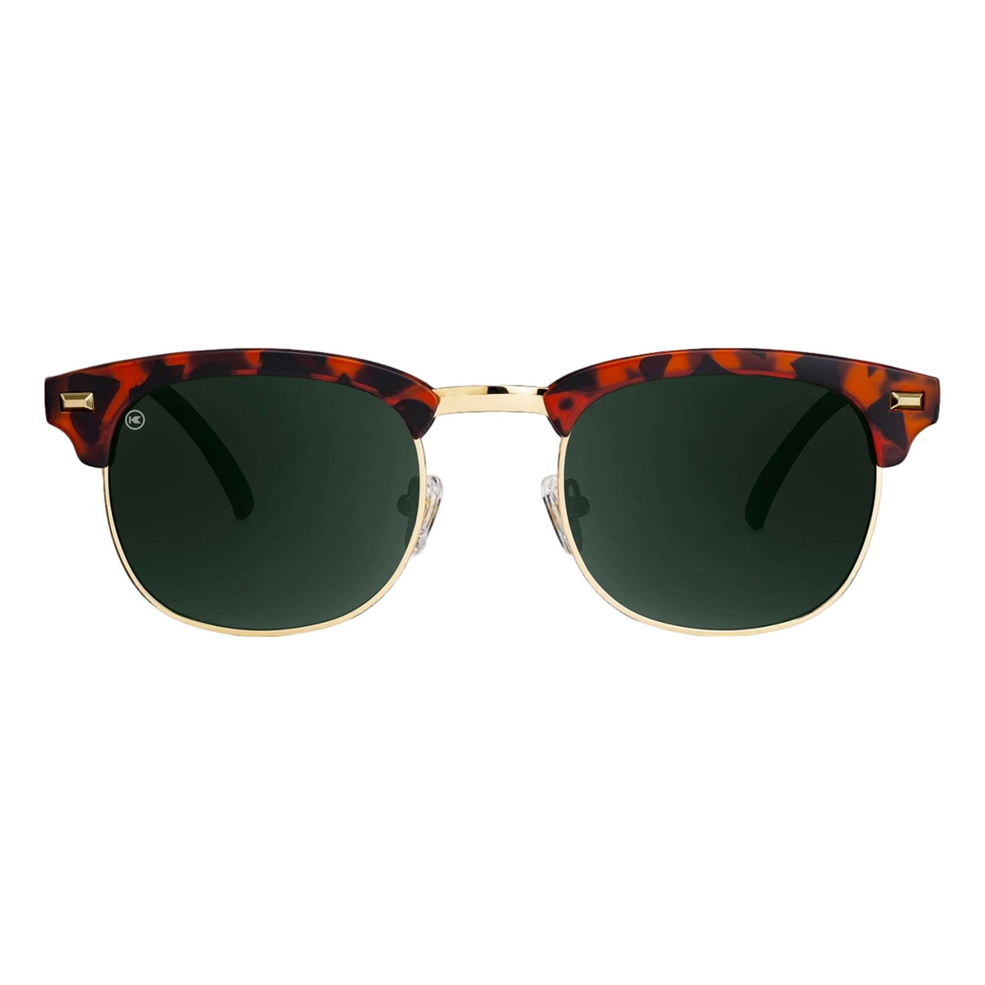 Matte Tortoise Shell & Gold Brooklines Golf Sunglasses