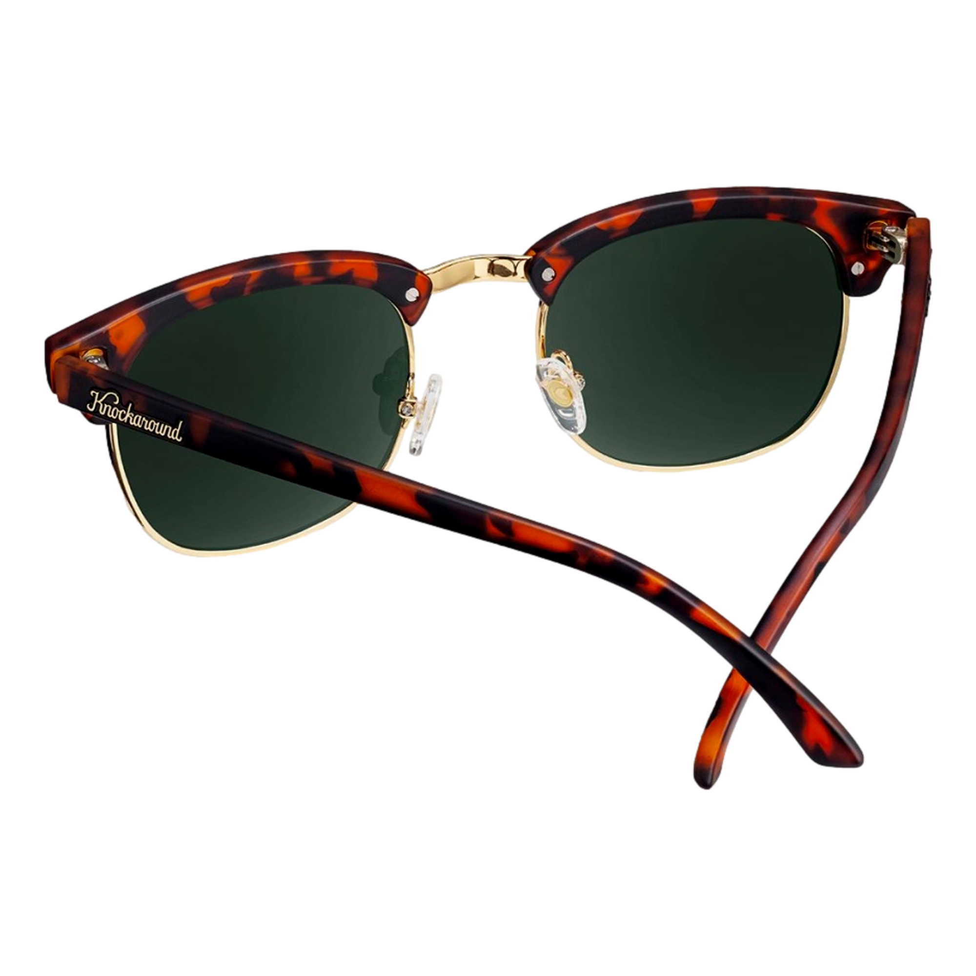 Matte Tortoise Shell & Gold Brooklines Golf Sunglasses