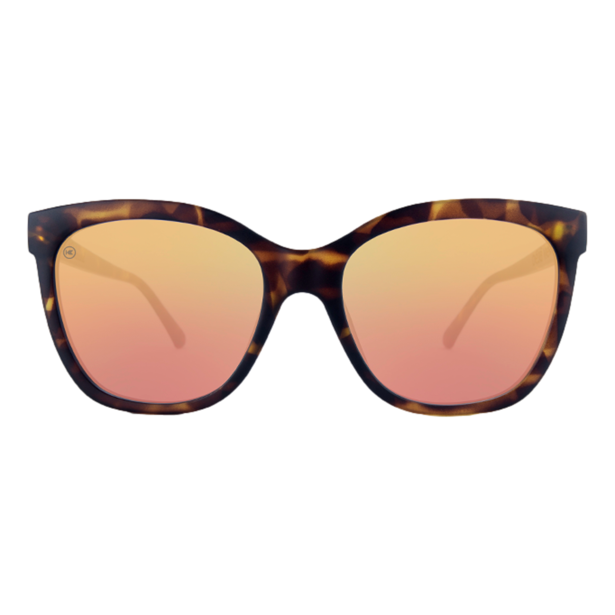 Matte Tortoise Shell & Rose Gold Deja View Golf Sunglasses