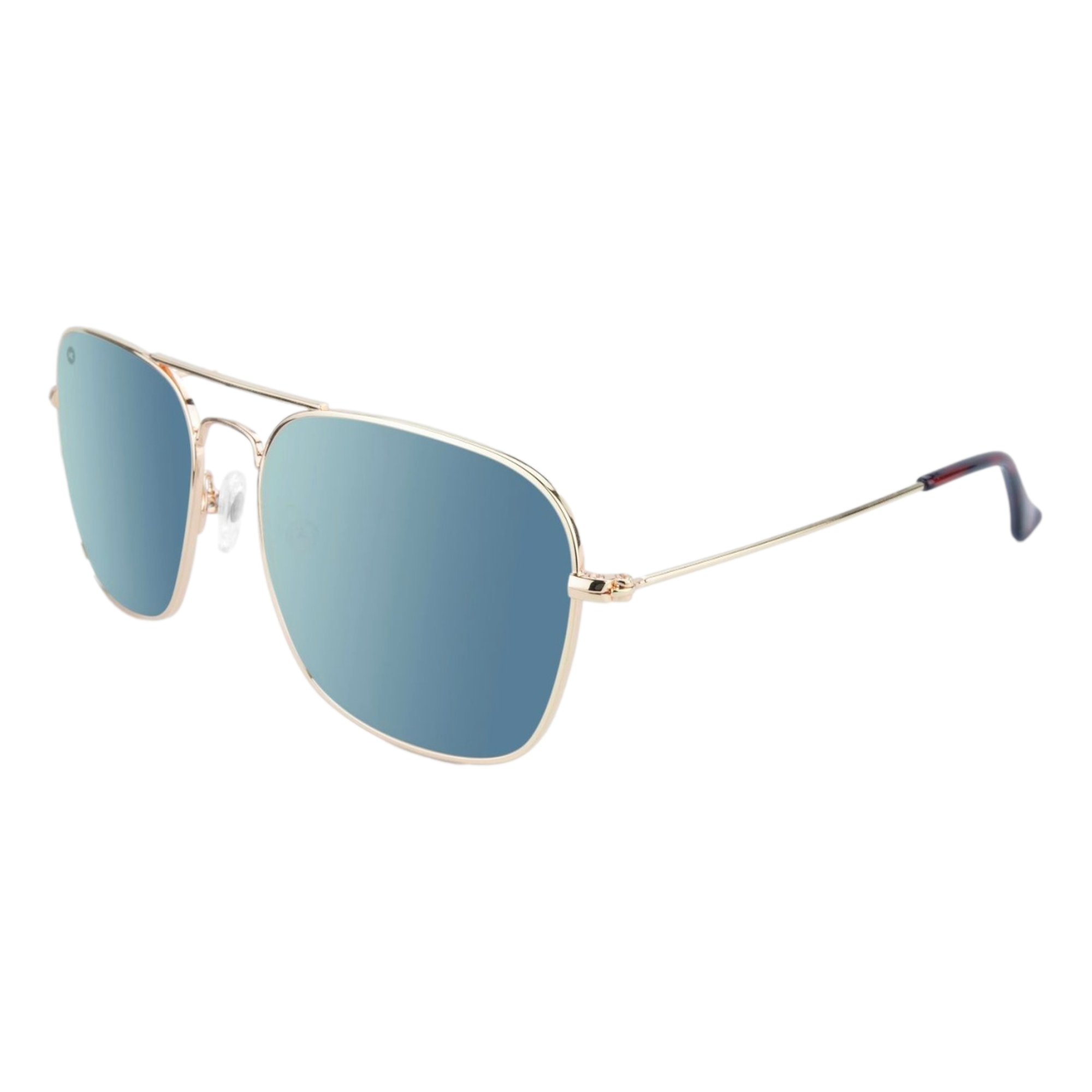 Gold & Sky Blue Mount Evans Golf Sunglasses