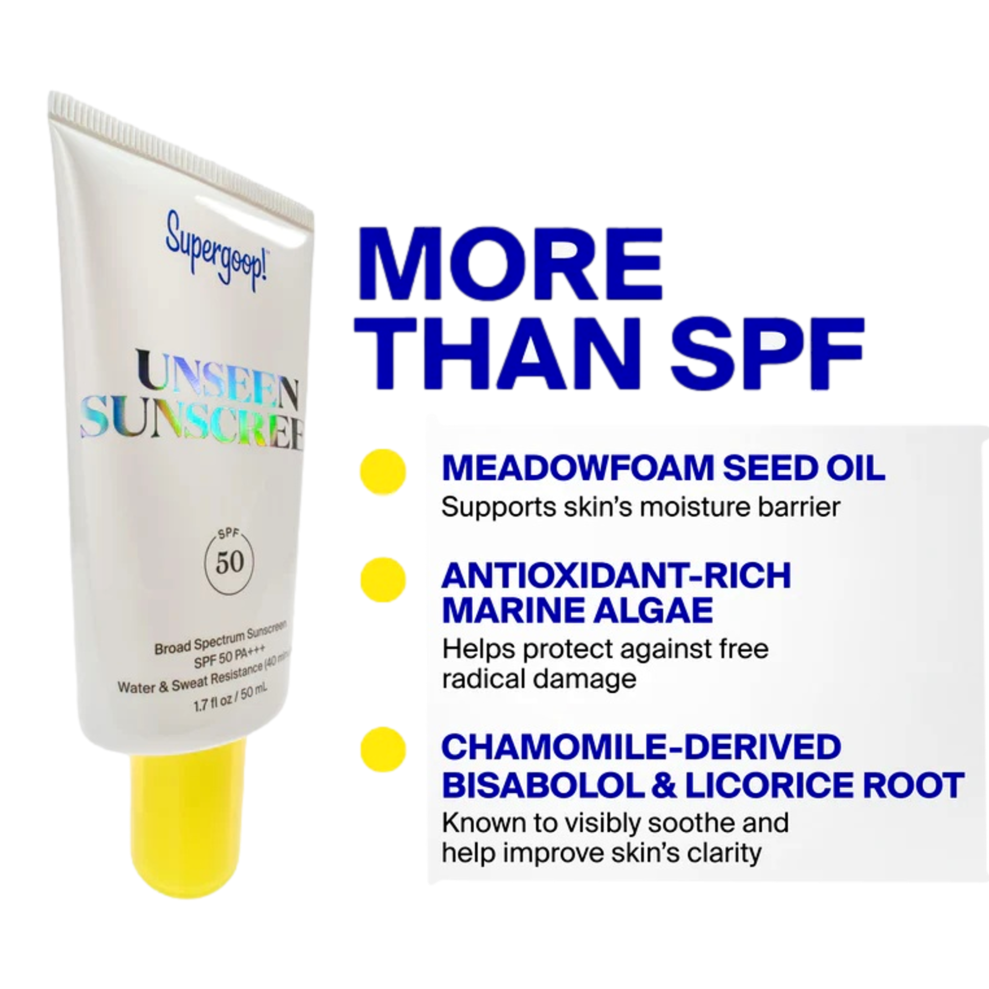 Unseen Sunscreen SPF 50 1.7oz