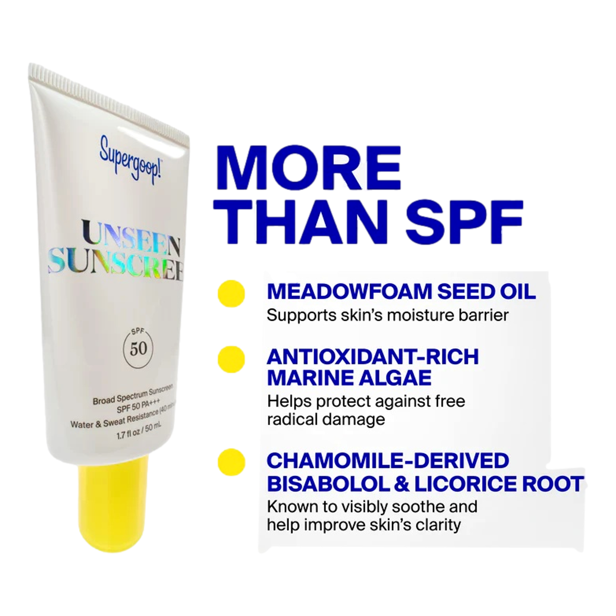 Unseen Sunscreen SPF 50 .68 oz