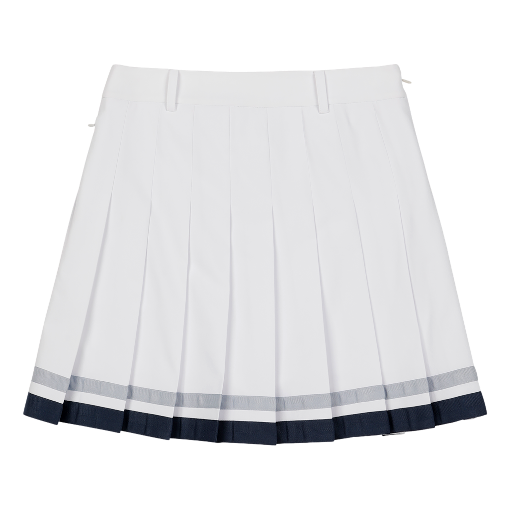 Color Tipping Pleat Women's Golf Skort