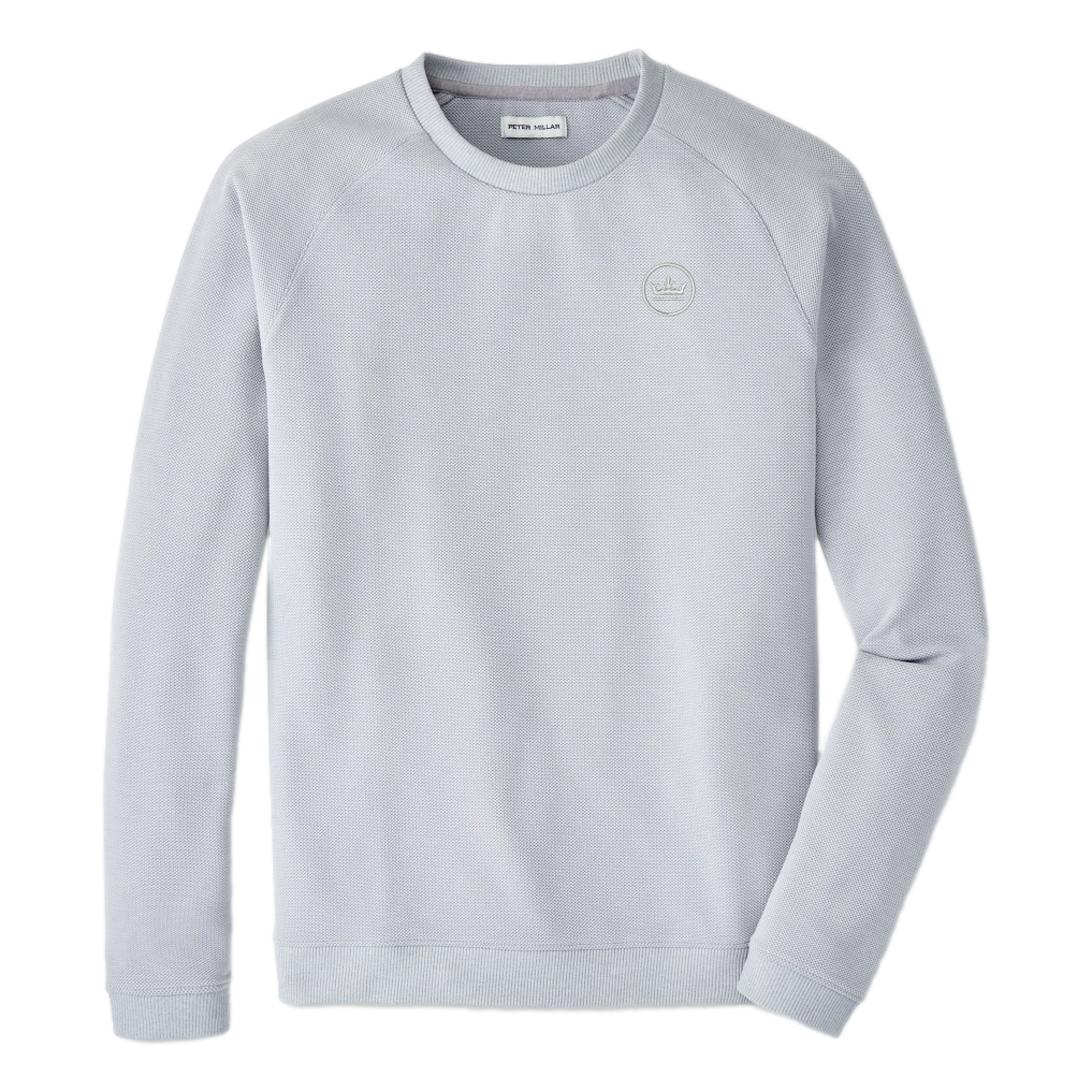 Cradle Pique Men's Performance Crewneck Golf Sweater