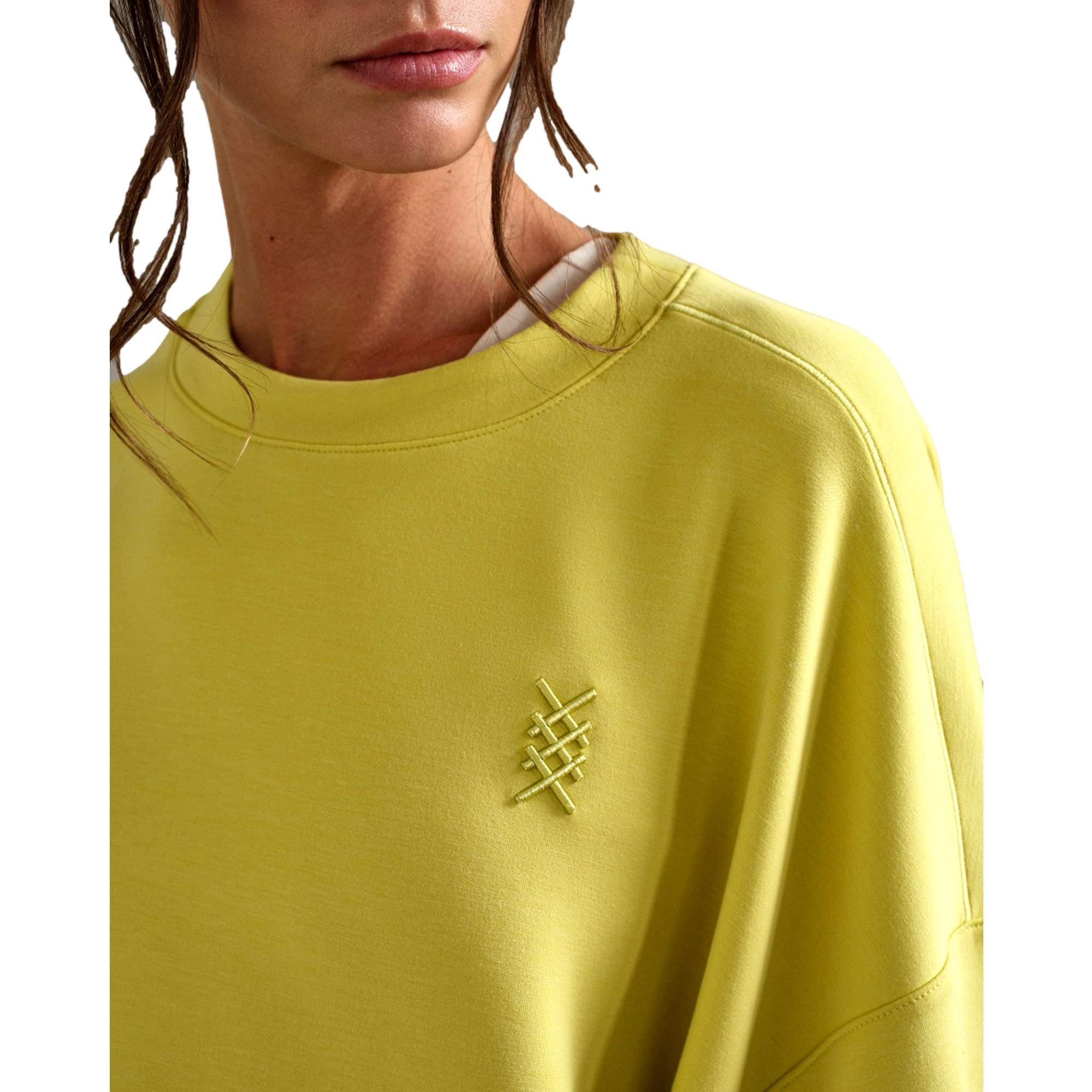 Dreamglow Women's Crewneck Golf Sweater