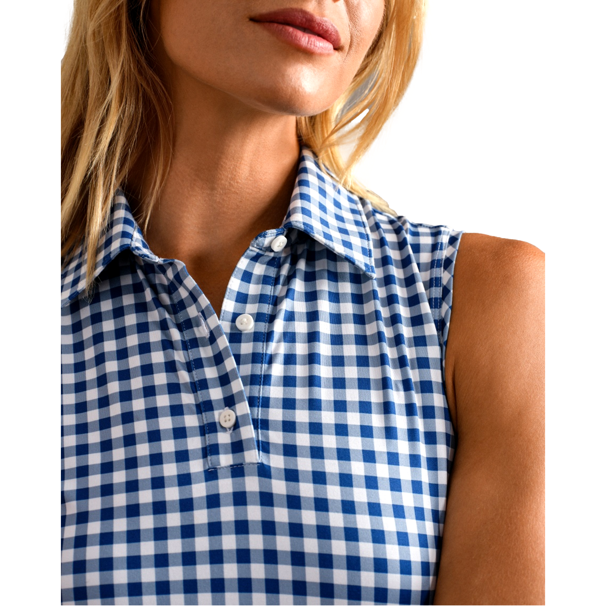Course to Court Women's Sleeveless Golf Polo Shirt