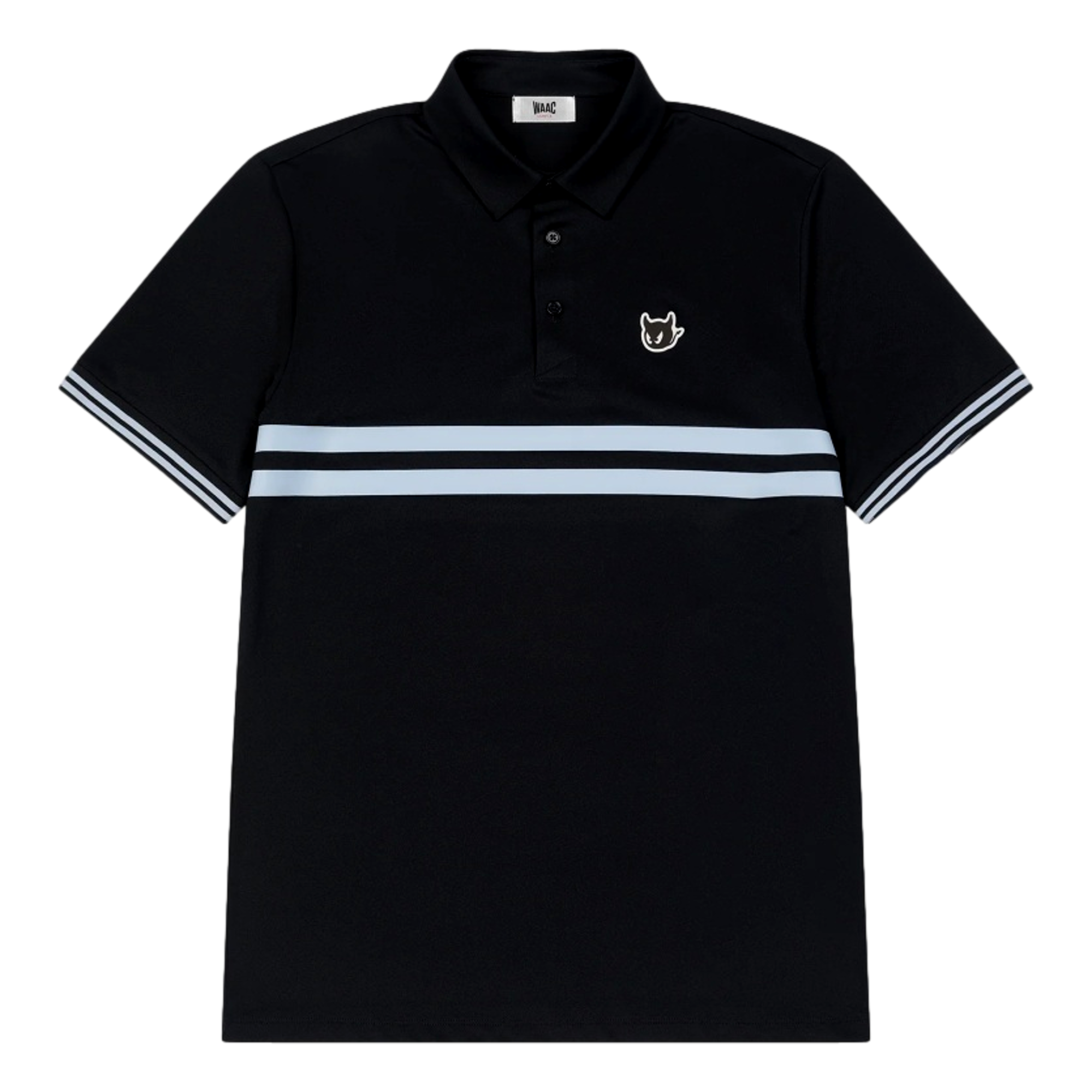 Athletic Two-line Band Men's Golf Polo