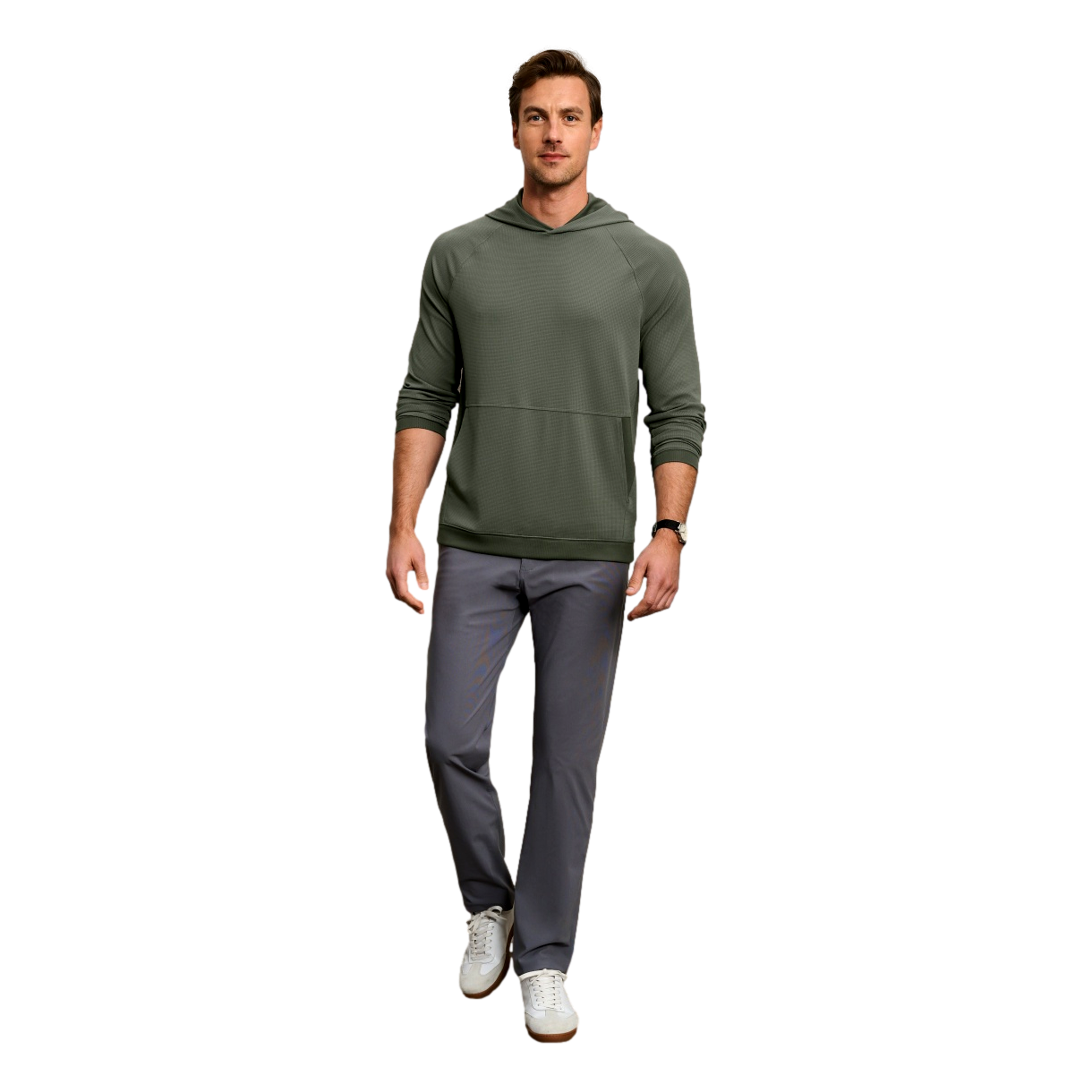 Waffle Tech Men's Golf Hoodie