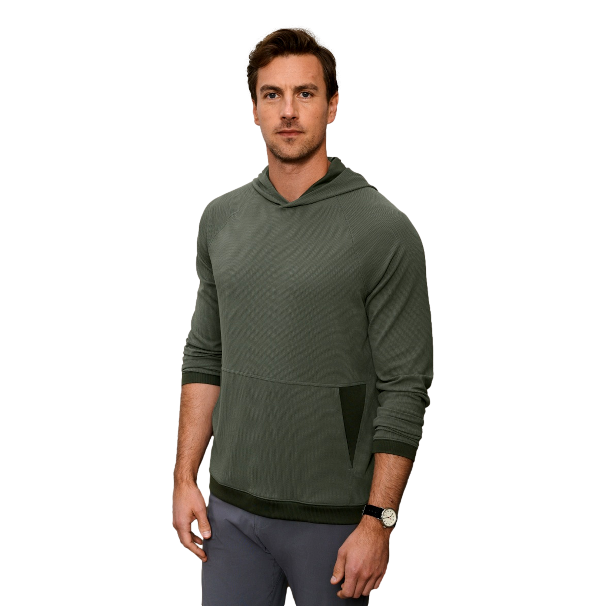 Waffle Tech Men's Golf Hoodie