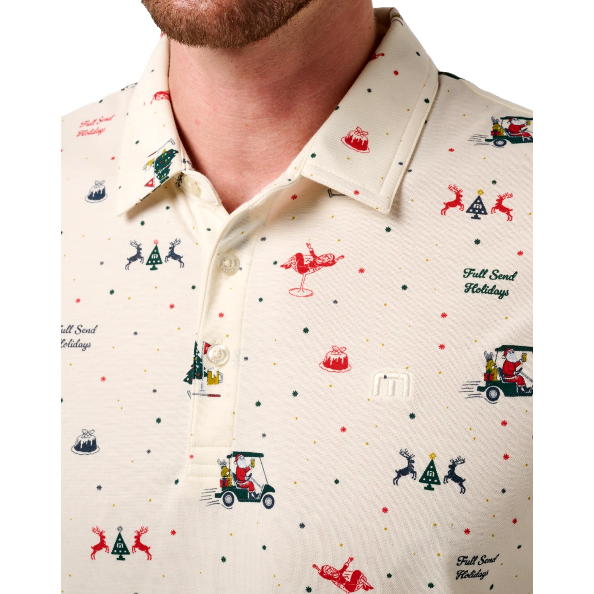 Apres Mode Men's Golf Polo Shirt