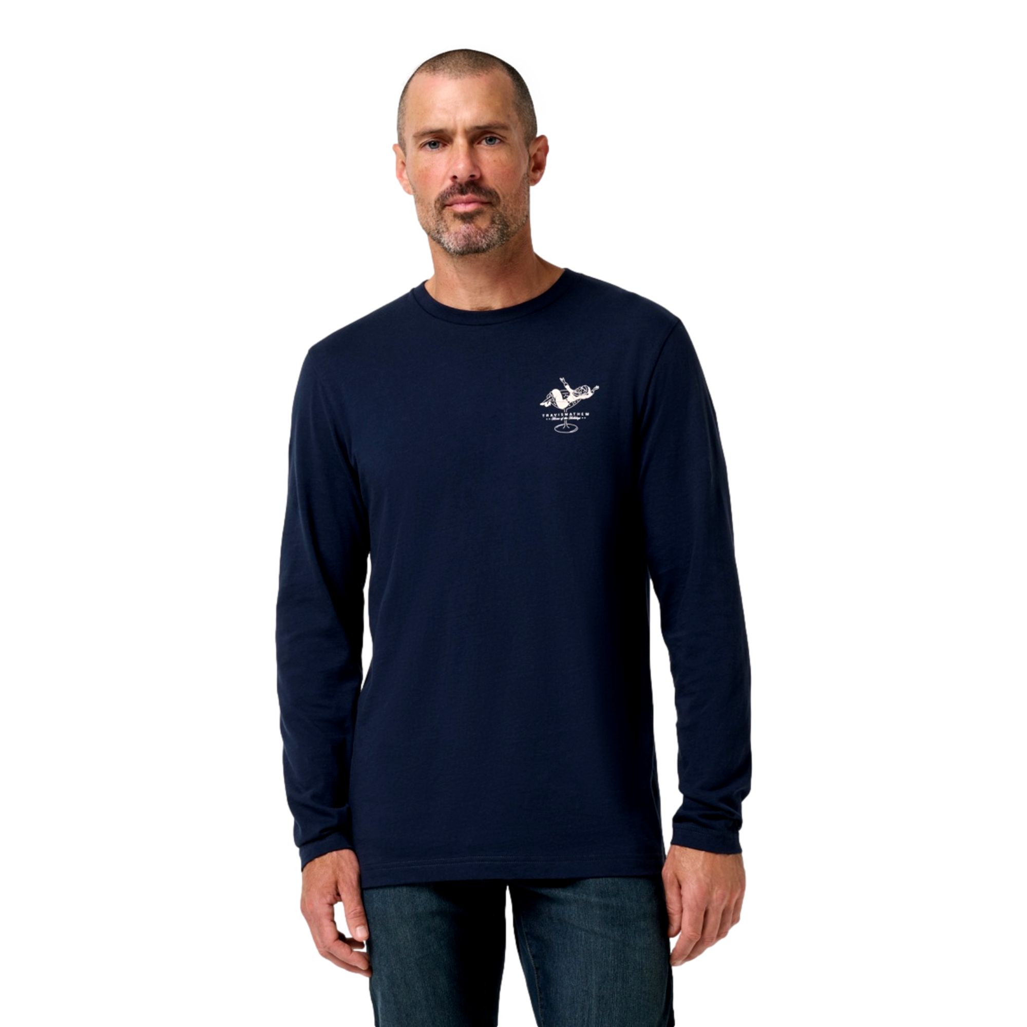 Winter Wonder Men's Long Sleeve Golf T-Shirt