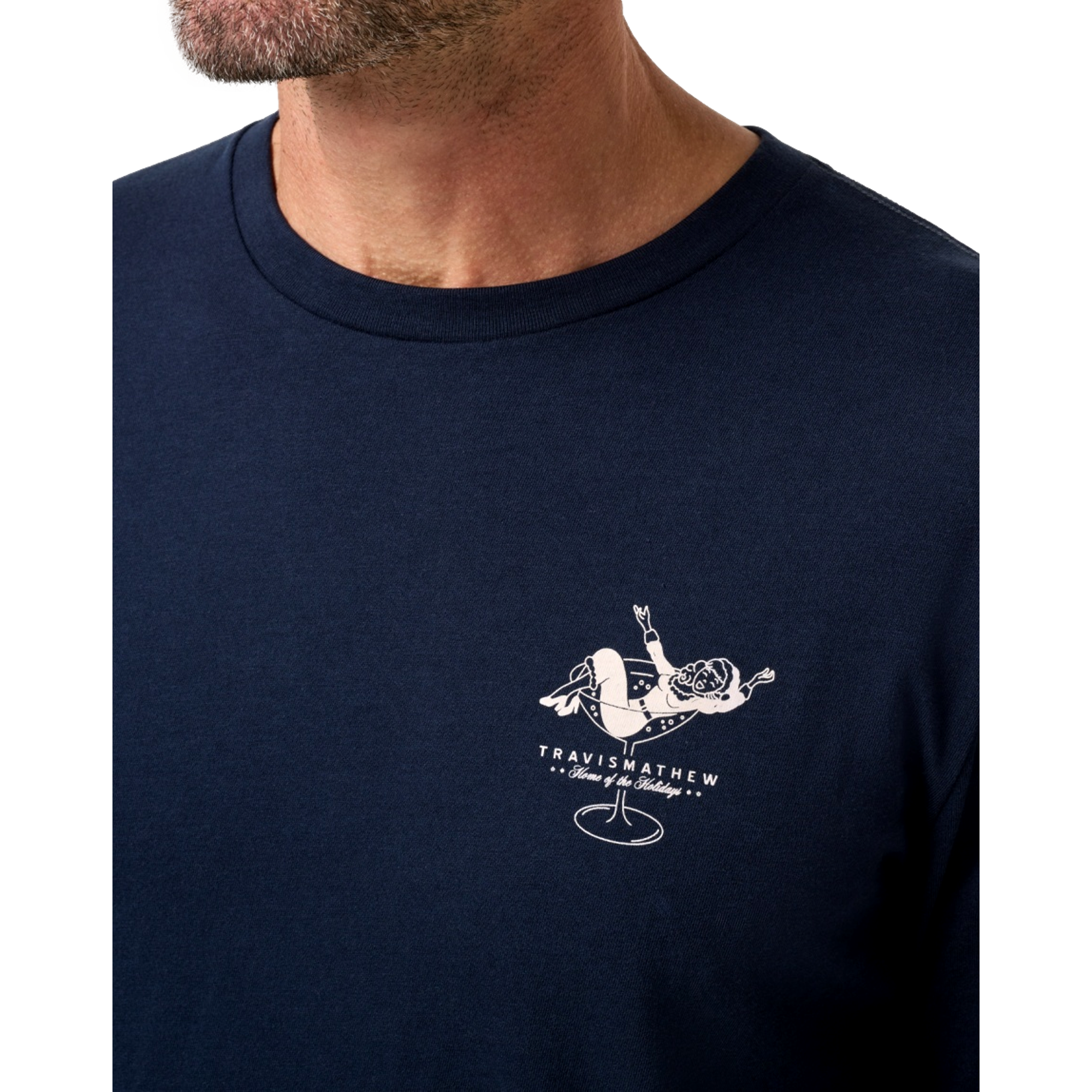 Winter Wonder Men's Long Sleeve Golf T-Shirt