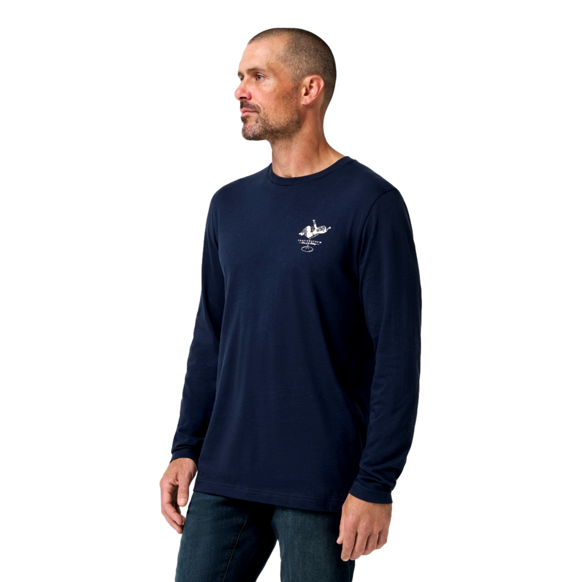 Winter Wonder Men's Long Sleeve Golf T-Shirt