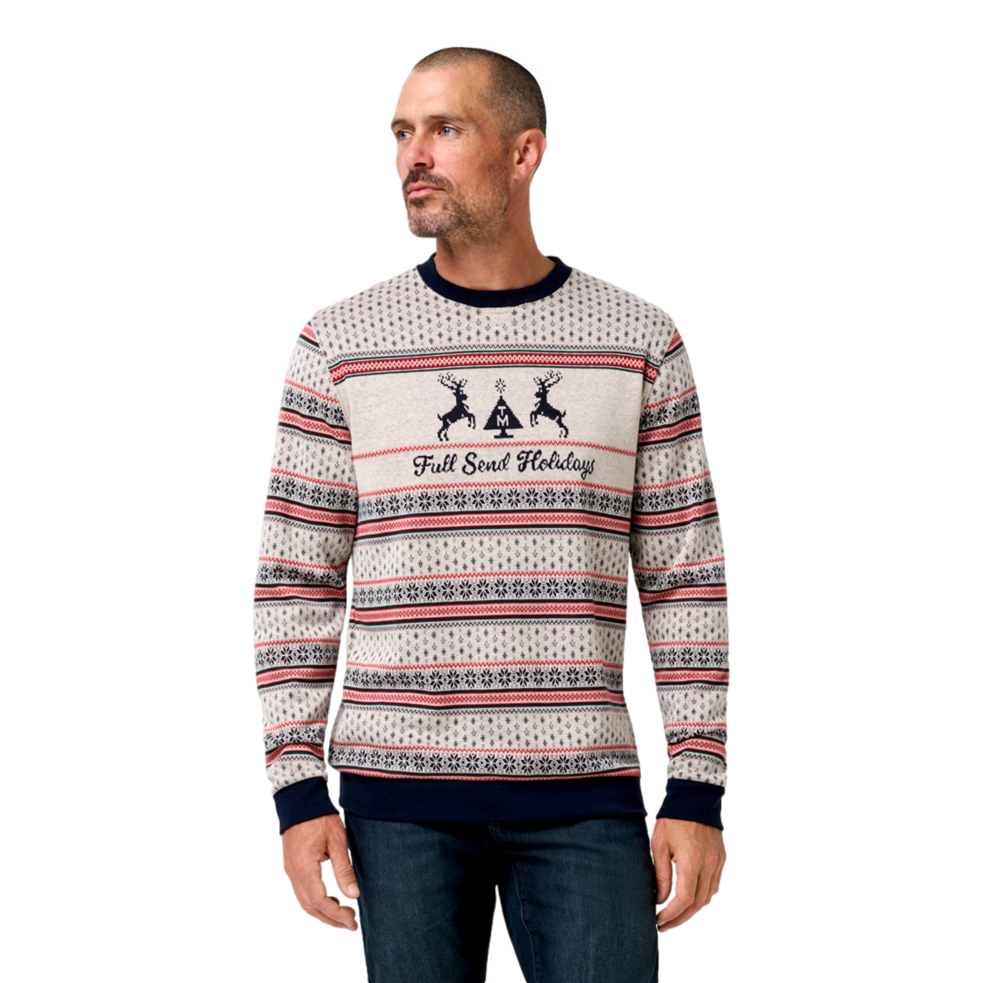 Winter Bliss Men's Golf Sweater