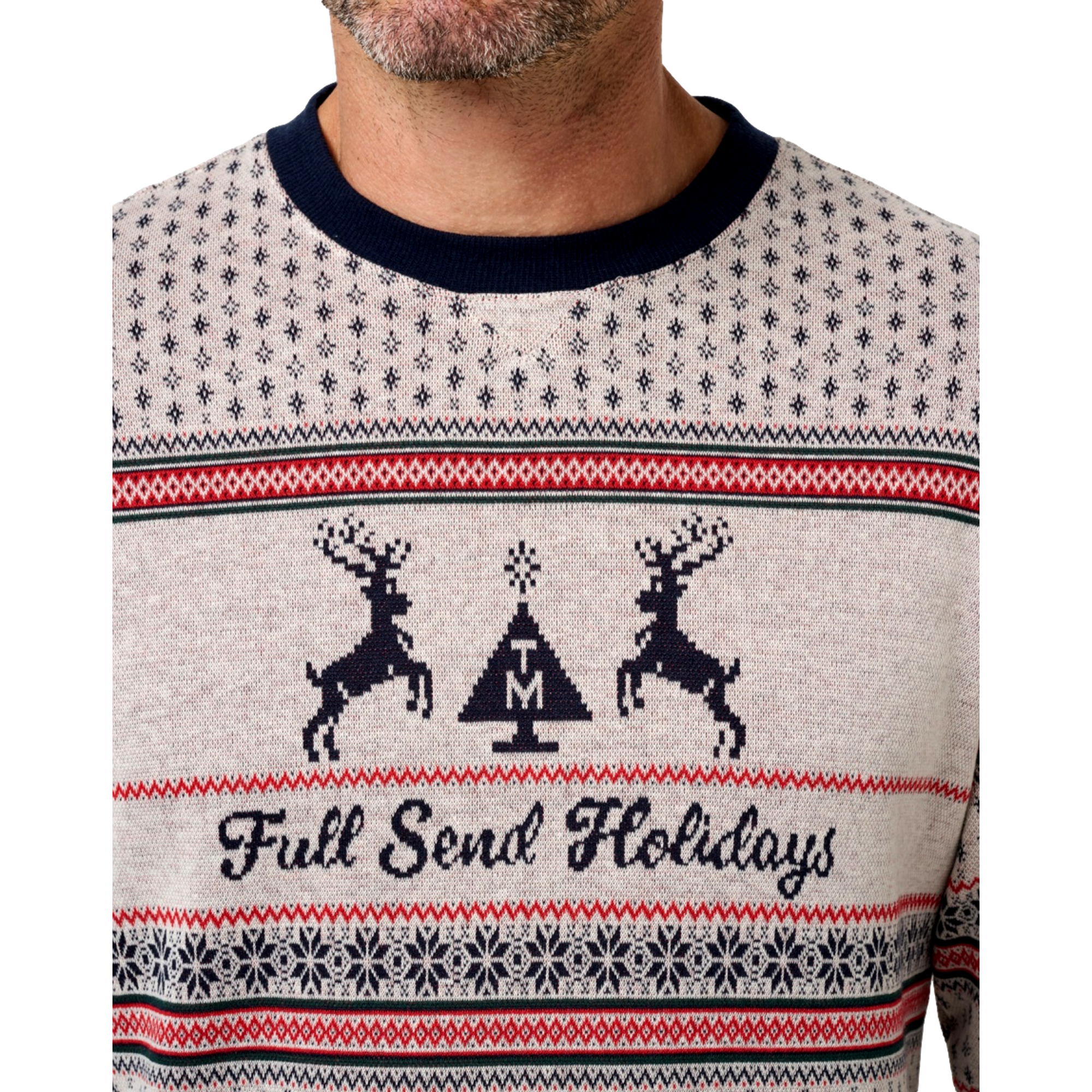 Winter Bliss Men's Golf Sweater