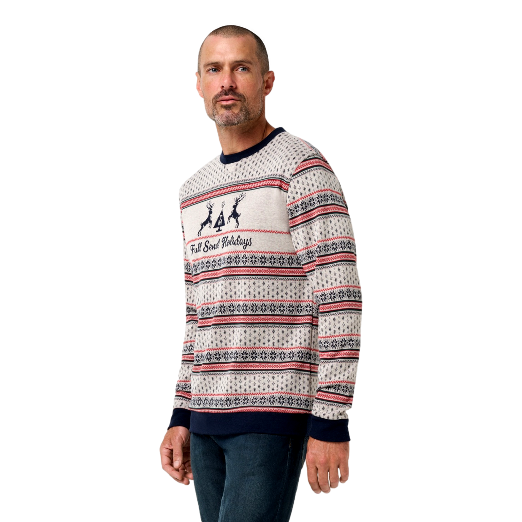 Winter Bliss Men's Golf Sweater