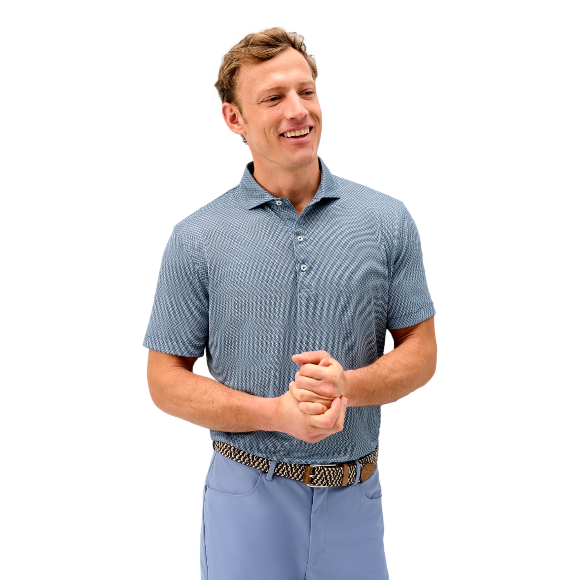 Tile Neat Men's Golf Polo Shirt