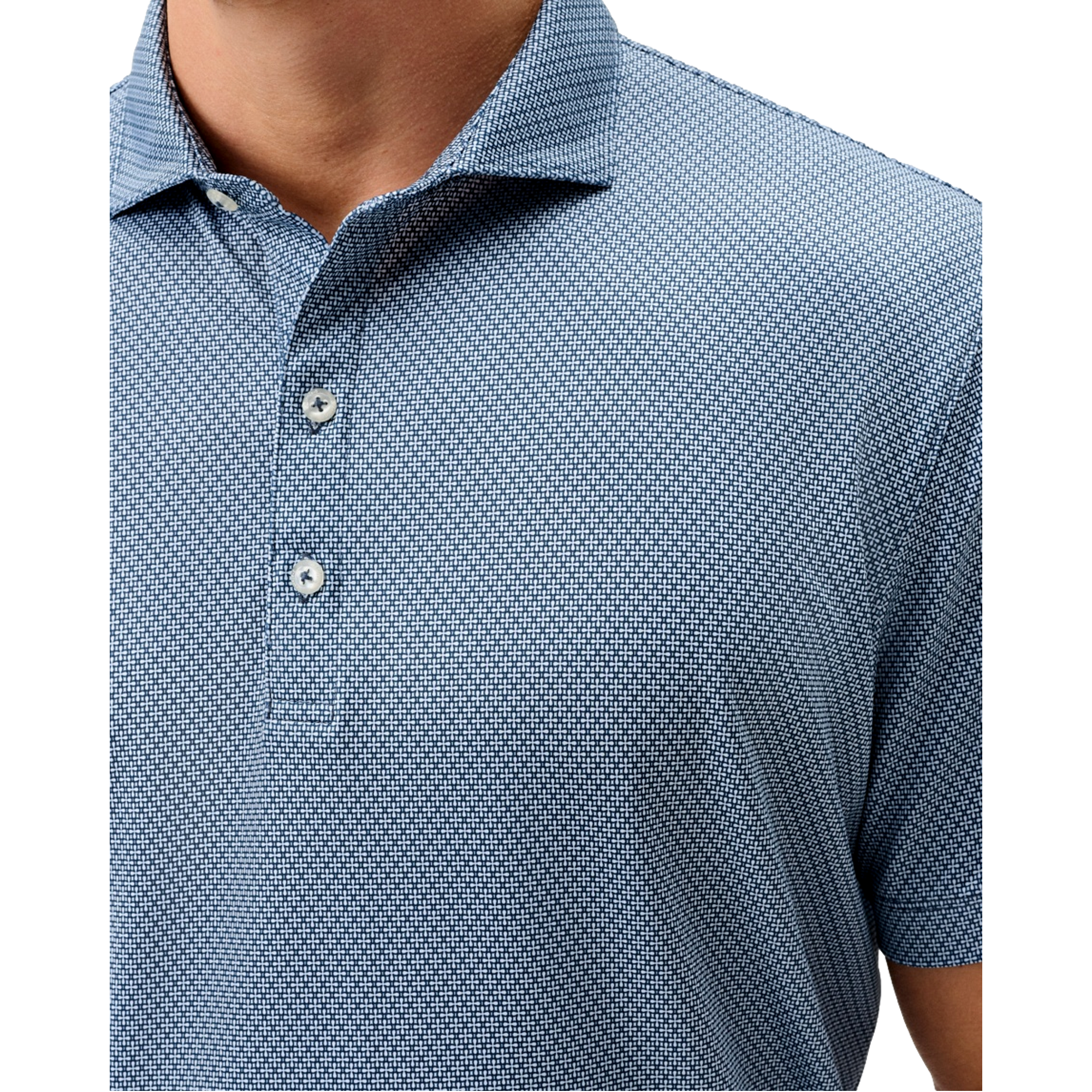 Tile Neat Men's Golf Polo Shirt